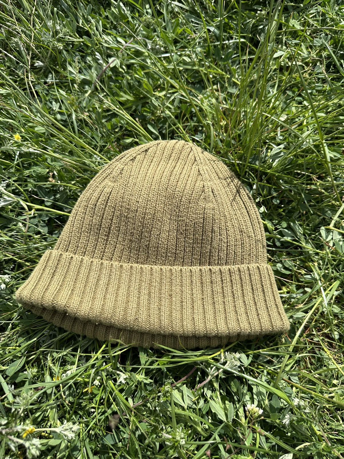 Arket Khaki beanie hat ARKET Size ONE SIZE - 1 Thumbnail