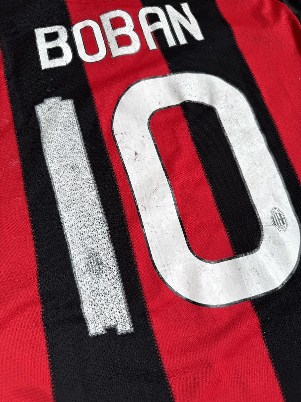 Adidas Soccer Jersey AC Milan 2010 2011 Adidas Patch Size US M / EU 48-50 / 2 - 10 Thumbnail
