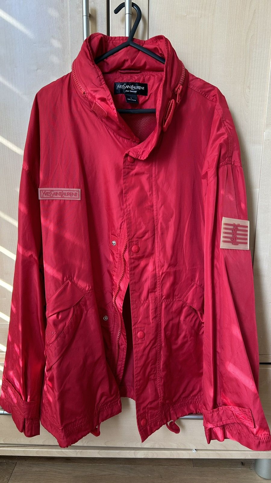 Yves Saint Laurent YSL Windbreaker jacket Size US L / EU 52-54 / 3 - 1 Thumbnail