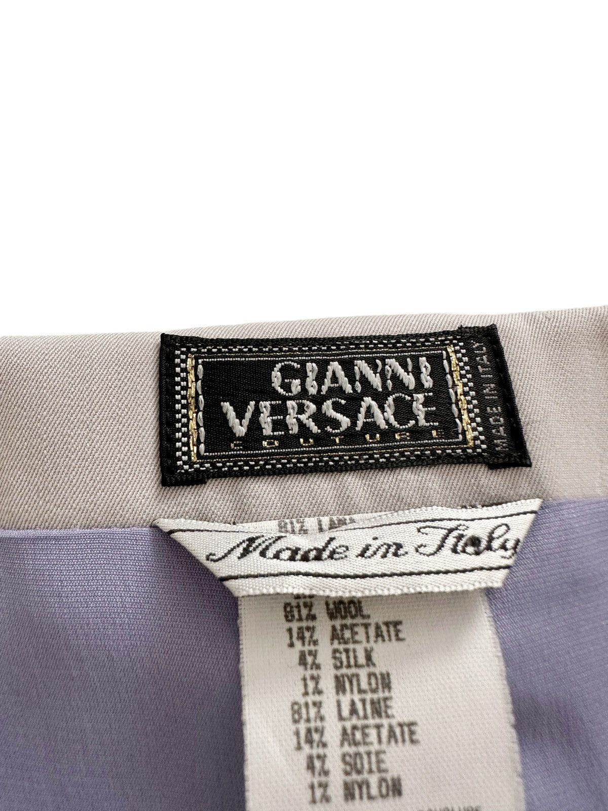 Versace FW1998 Metal Armor Stud Square Jacket Size S / US 4 / IT 40 - 2 Thumbnail