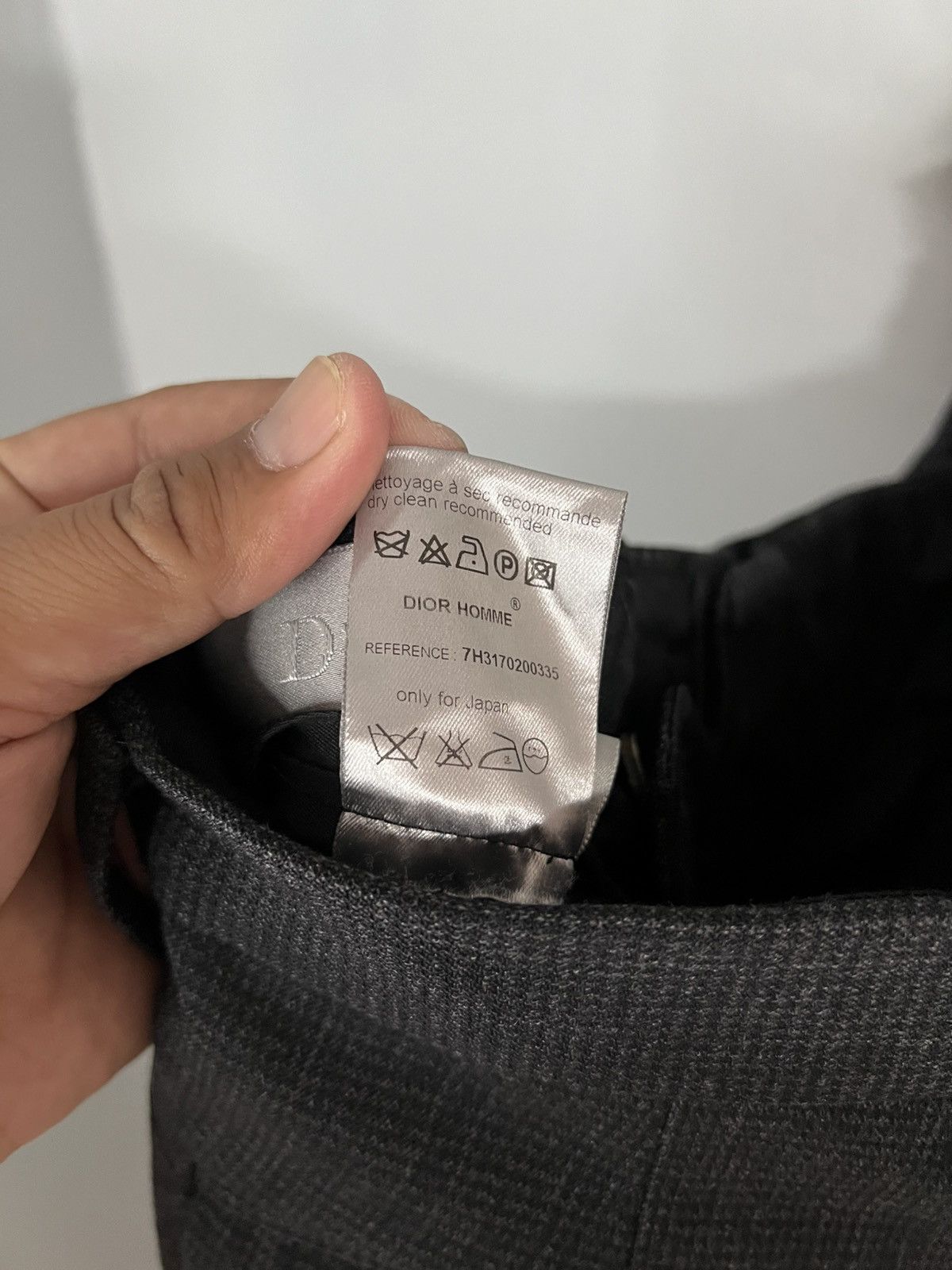 Dior DIOR HOMME X HEDI SLIMANE AW2004 WOOL BLEND TROUSER Size US 44 / EU 60 - 4 Thumbnail