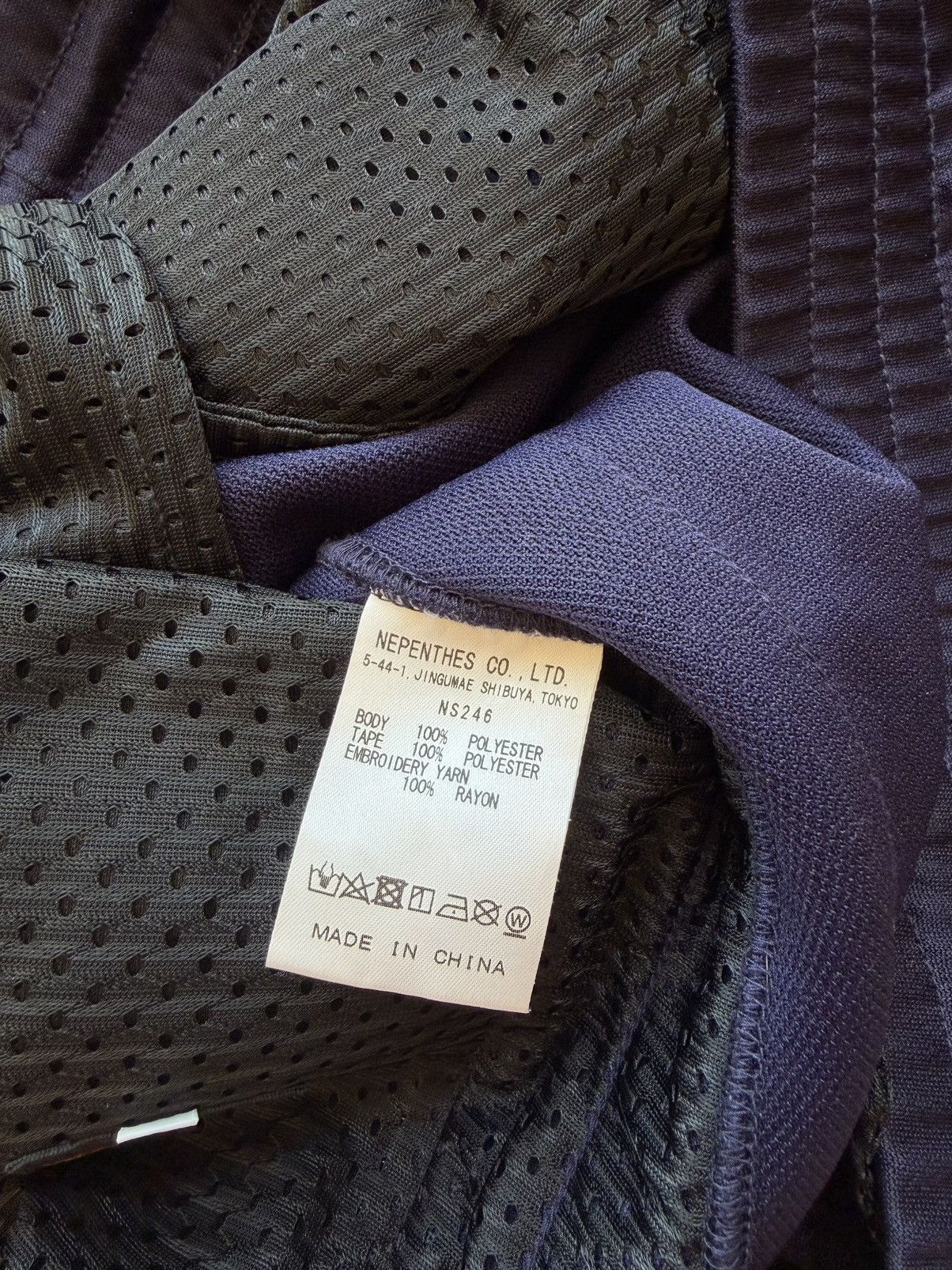 Needles Regular Fit Track Pants Navy/Purple Size US 34 / EU 50 - 9 Thumbnail