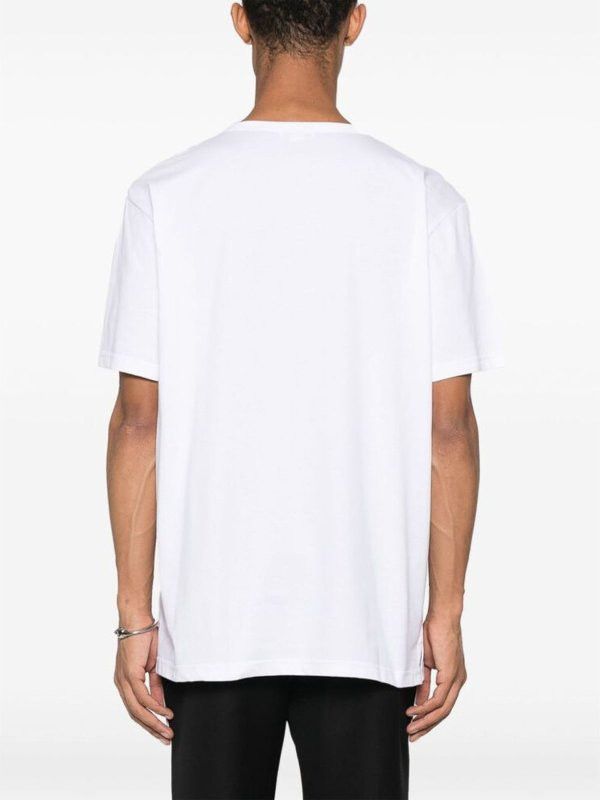 Alexander McQueen o1y1024 T-Shirt In White Size US L / EU 52-54 / 3 - 4 Thumbnail