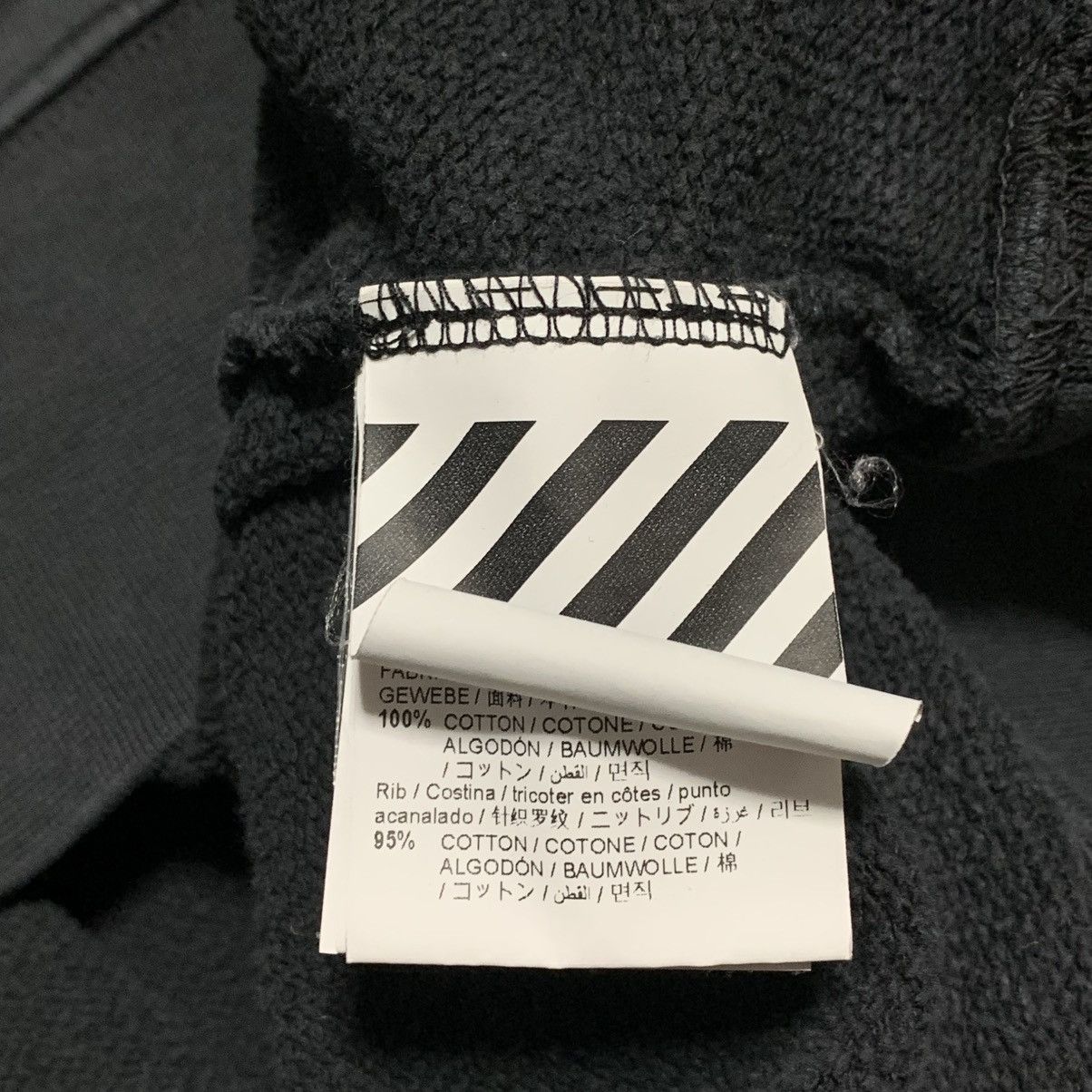 Off-White Off White Medium Hand Logo Off Black Sweatshirt Virgil Abloh Size US M / EU 48-50 / 2 - 8 Thumbnail