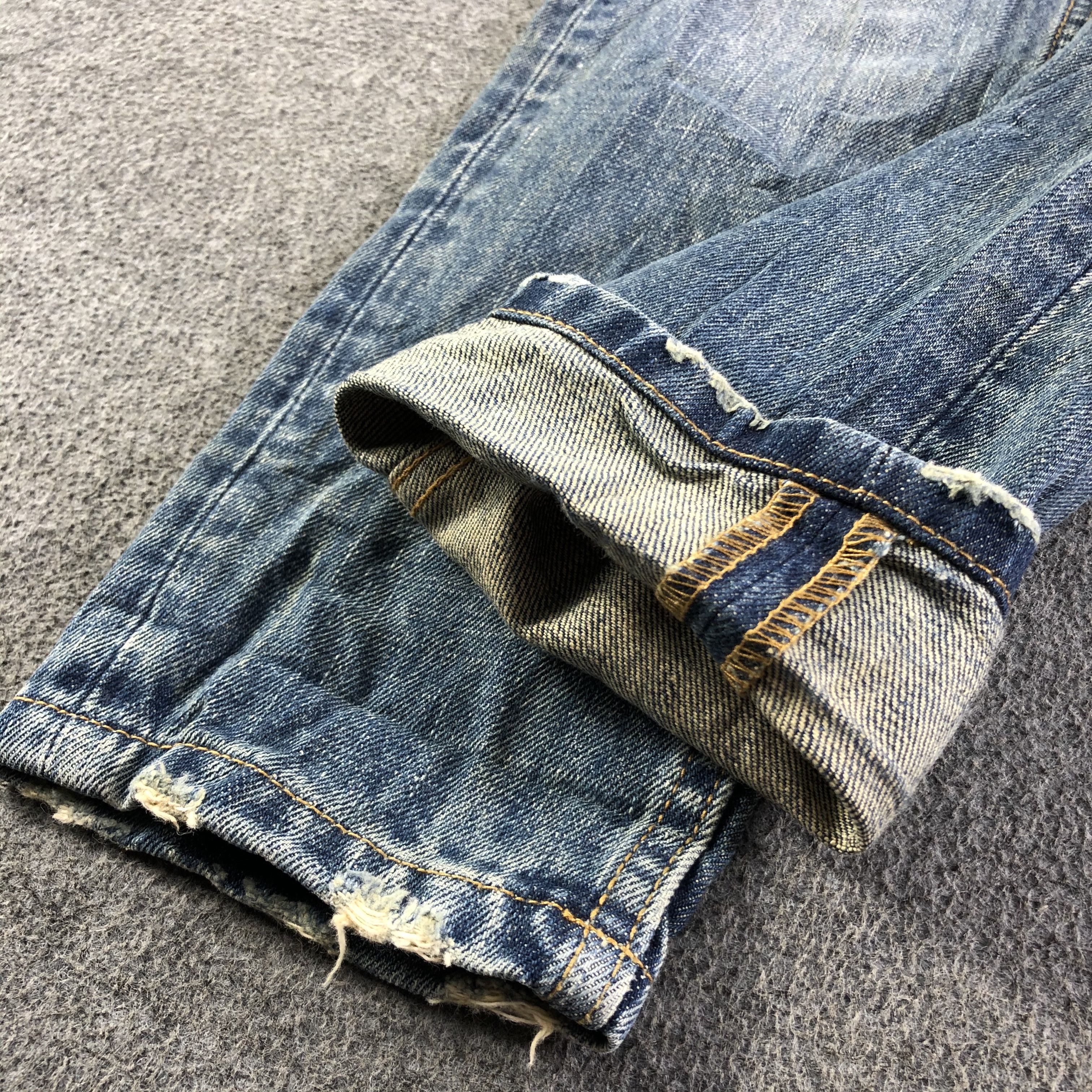 Japanese Brand Vintage Distress E.A.P Jeans-J3961 Size US 29 - 6 Thumbnail