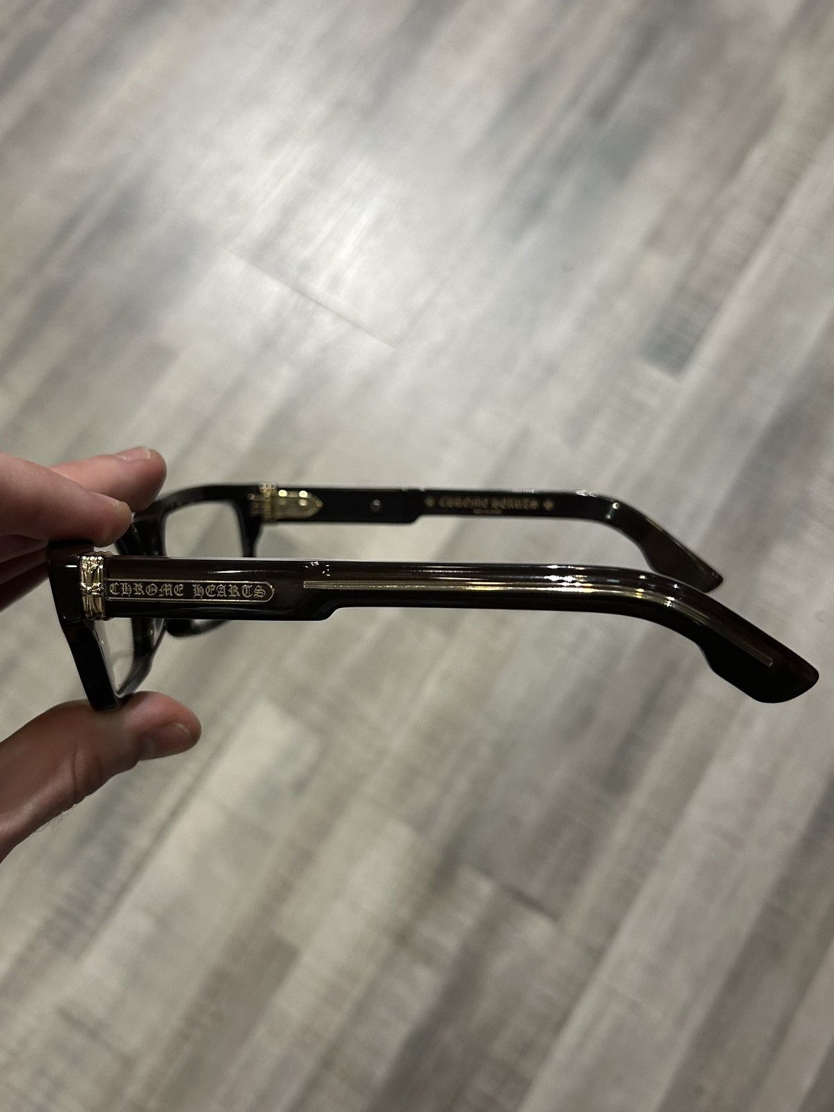 Chrome Hearts Chrome Hearts 2 Thick Glasses Size ONE SIZE - 6 Thumbnail