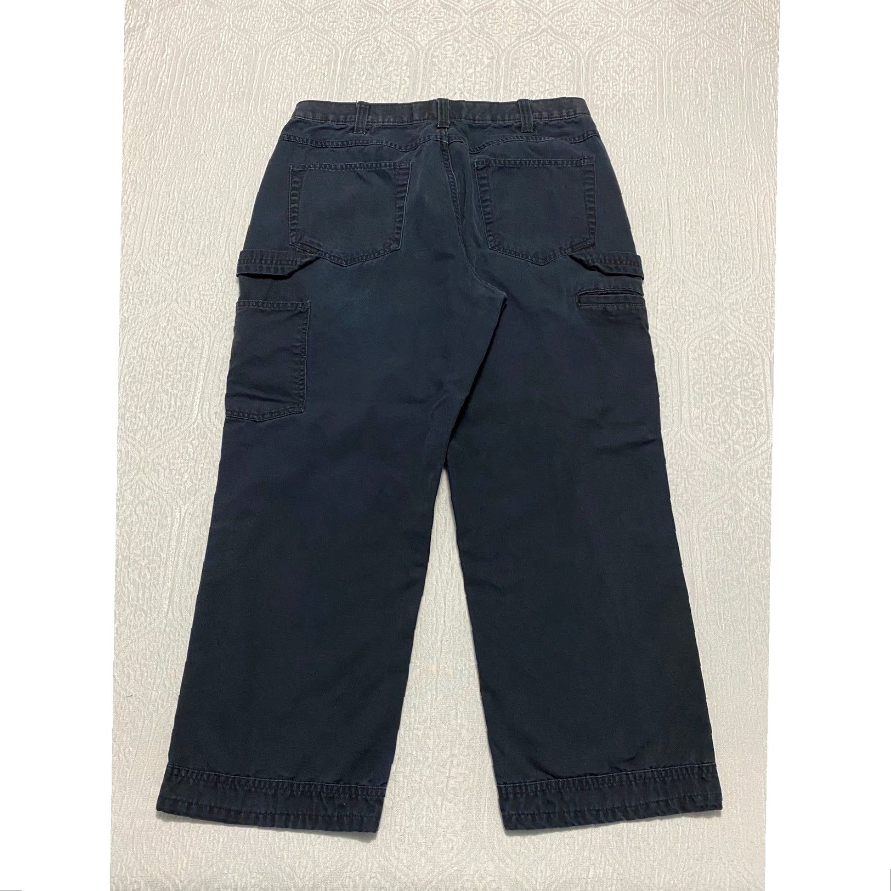 Essentials Amazon Essentials Pants Men's Size 35×28 Blue Relaxed Fit Mens Size US 35 - 4 Thumbnail