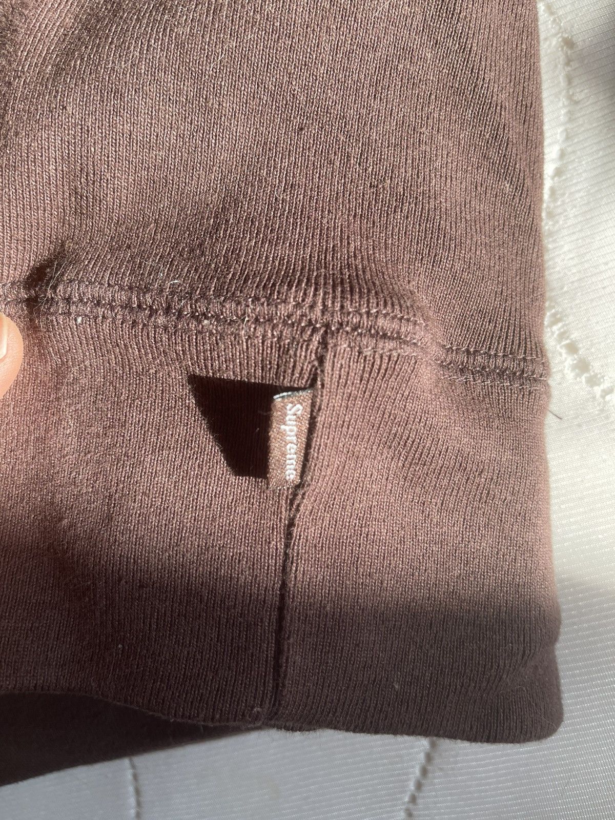Supreme 2021 supreme boxed hoodie dark brown Size US M / EU 48-50 / 2 - 5 Thumbnail