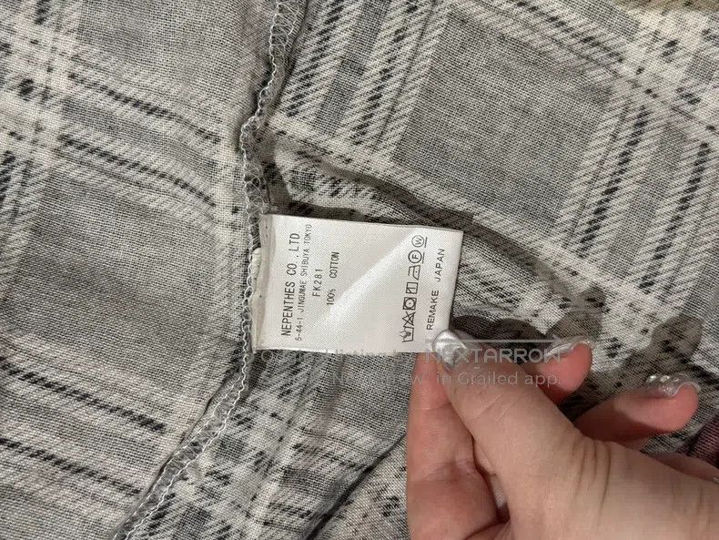 Other Needles Patchwork flannel shirt Size US XL / EU 56 / 4 - 5 Thumbnail