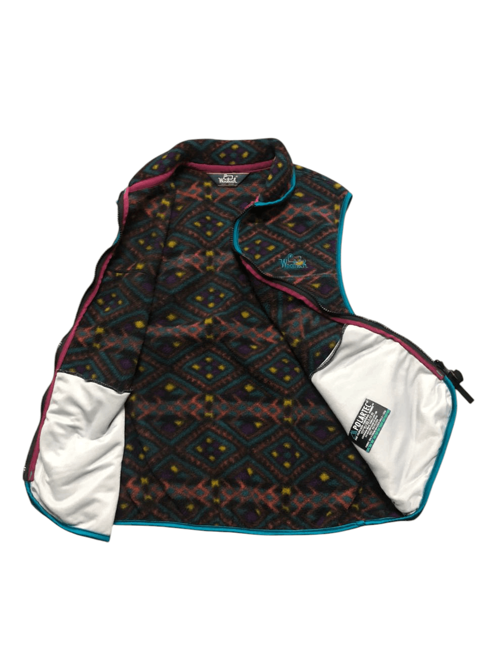 Woolrich Woolen Mills Vintage Woolrich Polartec Native Vest Rare Design Size US M / EU 48-50 / 2 - 3 Thumbnail