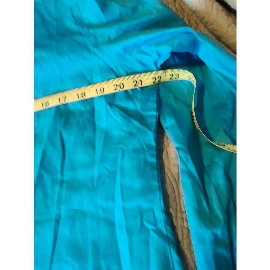 Chicos Chicos Teal Button Up Blouse Size L / US 10 / IT 46 - 5 Thumbnail