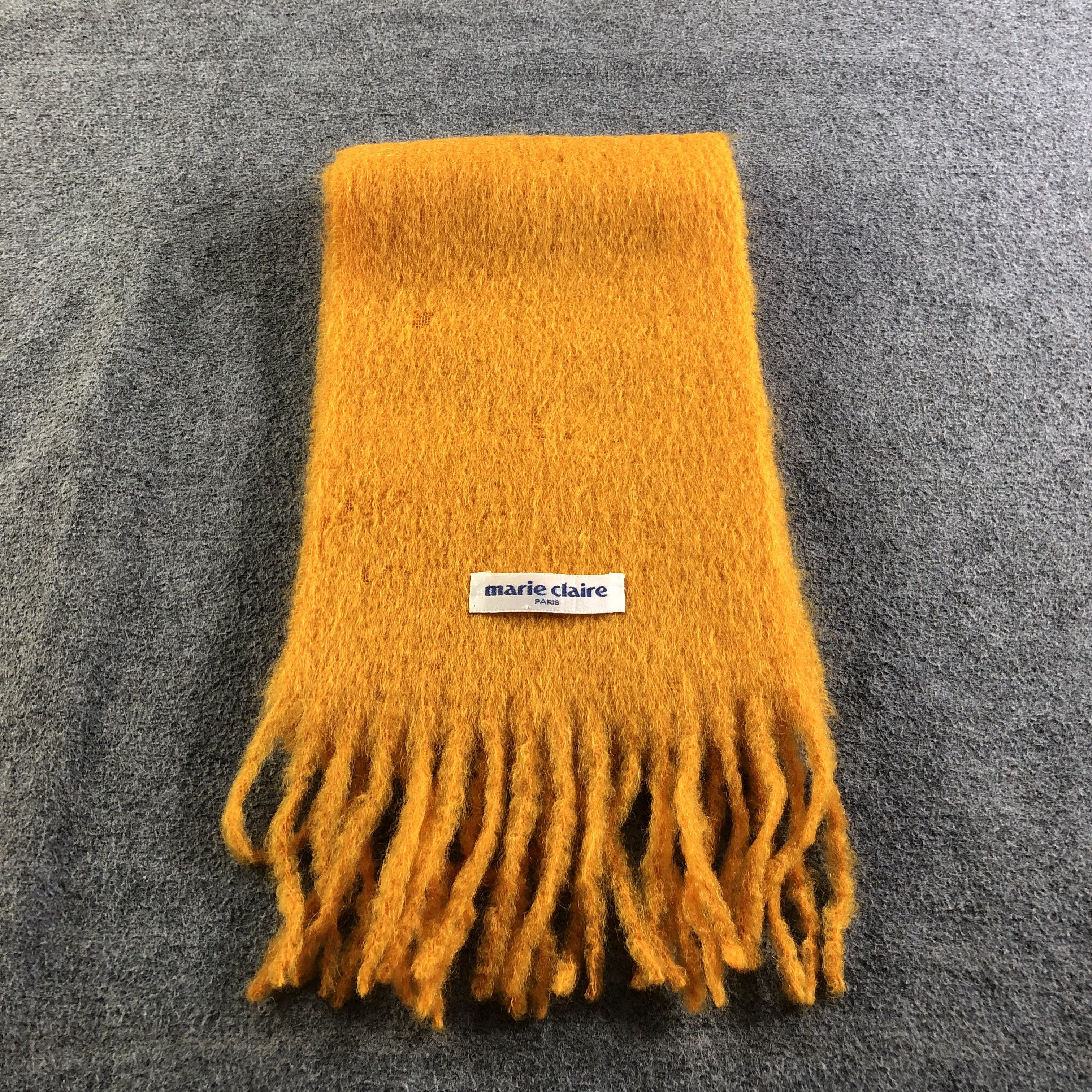 Vintage Marie Claire Mohair Scarf Muffler V1959 Size ONE SIZE - 2 Thumbnail