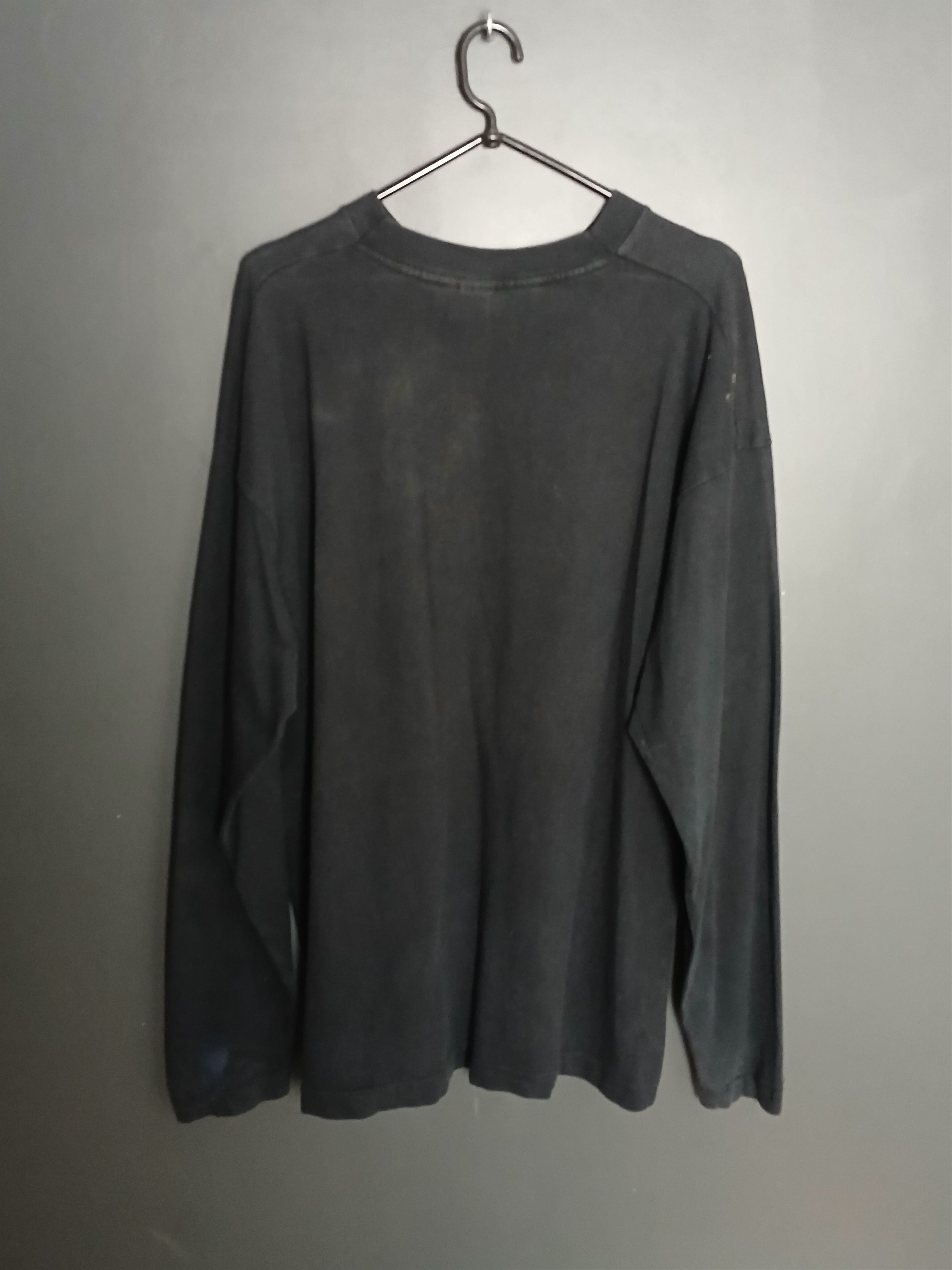 Vintage Vintage Muppets Show Man In Black Long Sleeve T-Shirt Size US XL / EU 56 / 4 - 2 Thumbnail