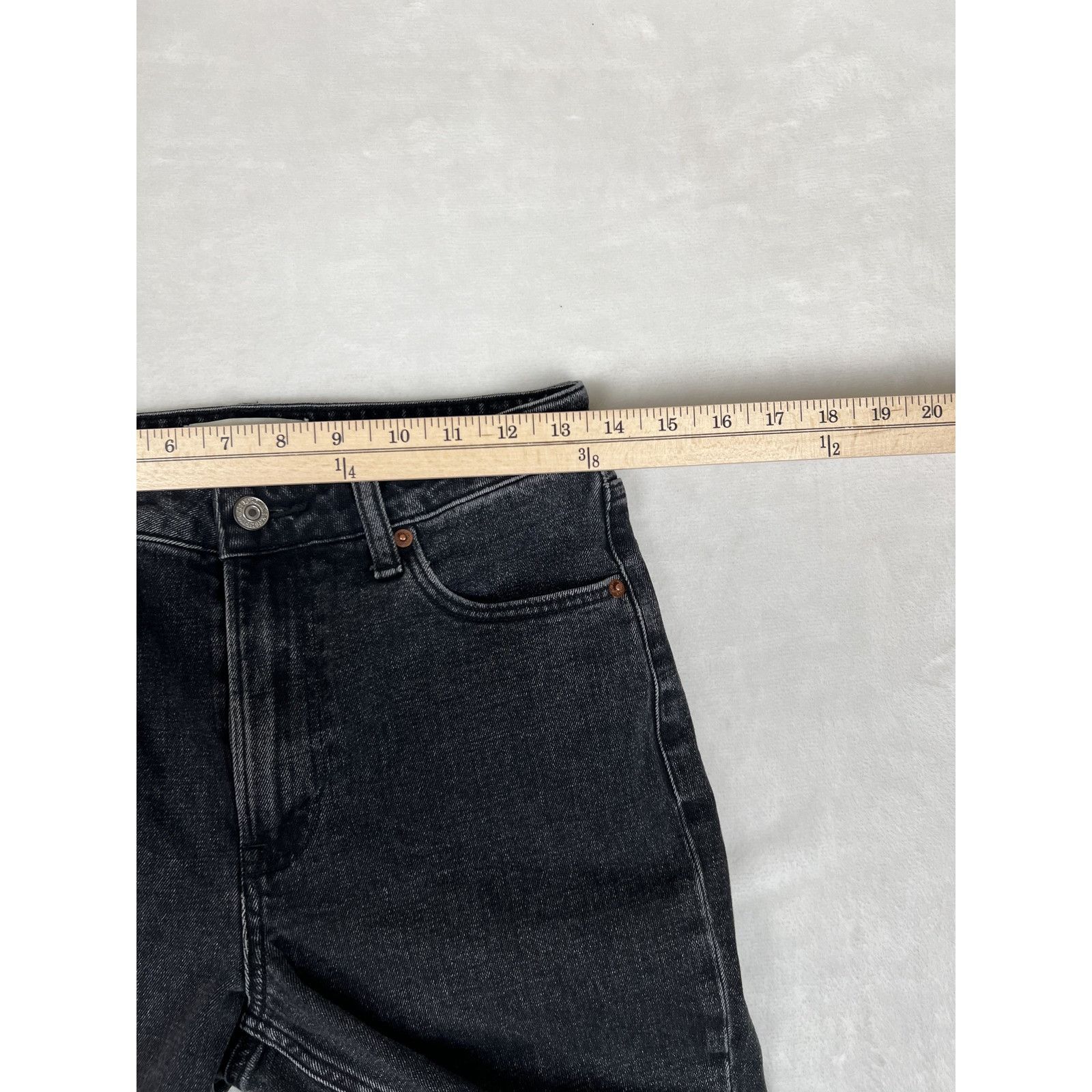 Abercrombie & Fitch Abercrombie & Fitch Jeans Womens 4 27 Gray High Rise The Ski Size 27" / US 4 / IT 40 - 7 Thumbnail