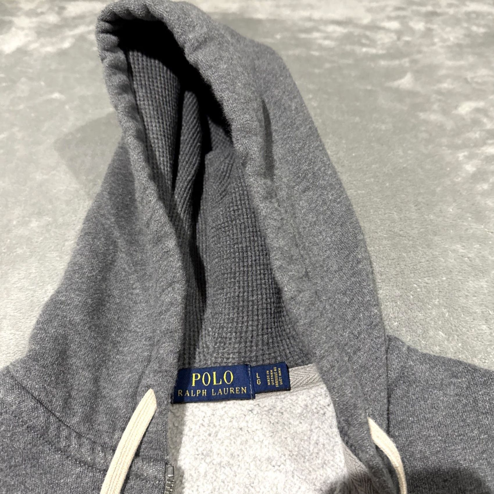 Polo Ralph Lauren Polo Ralph Lauren Hoodie Mens Large Gray Full Zip Sweatshirt Embroidered Pony Size US L / EU 52-54 / 3 - 3 Thumbnail