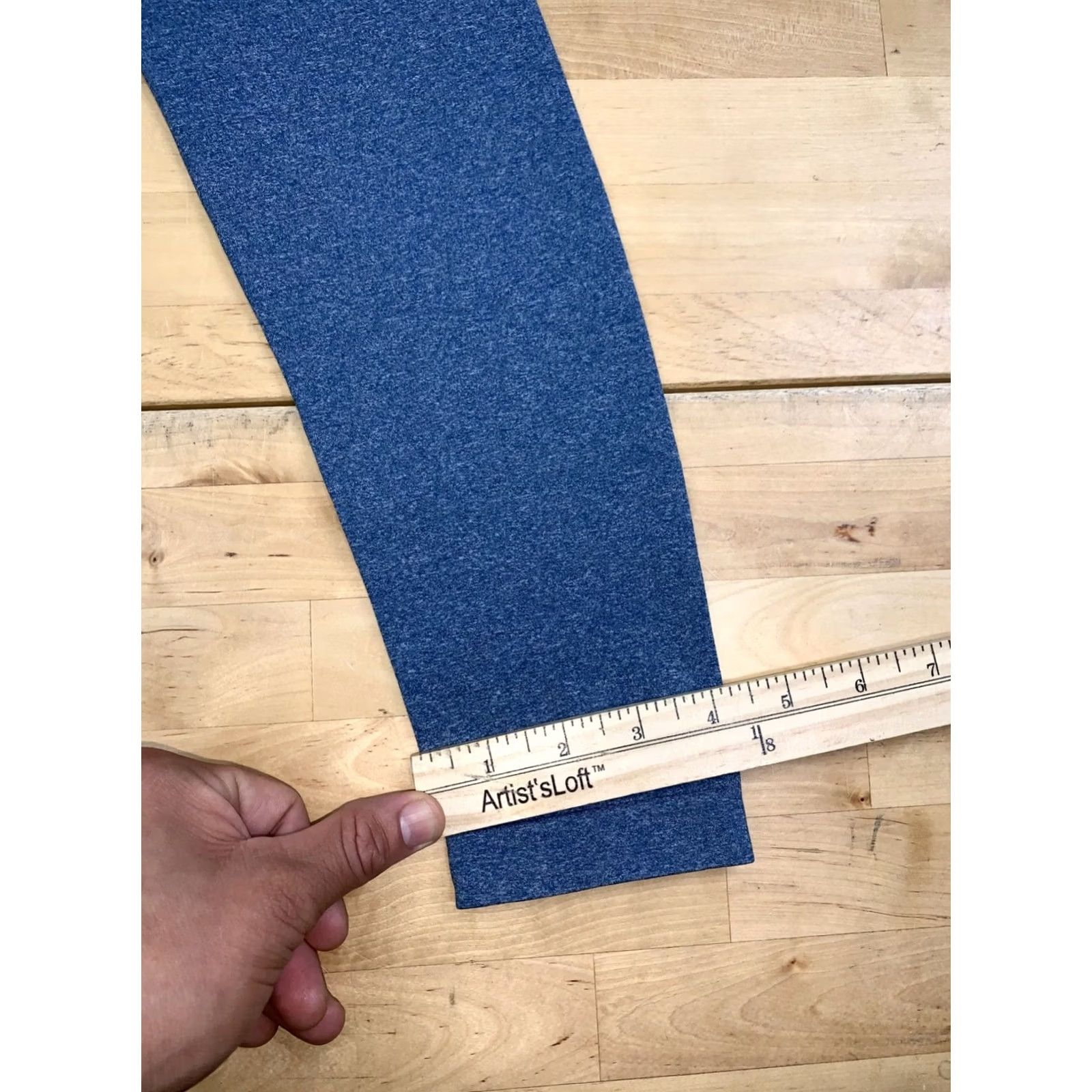 Vintage NVGTN Leggings Women XS Blue Activewear Gym Training Bodybuilding 13242 Size 26" / US 2 / IT 38 - 6 Thumbnail