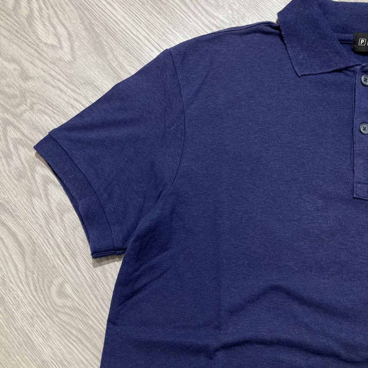 Japanese Brand Vintage PLST by Issey Miyake Colar Camo Polo Tshirt Designer Size US L / EU 52-54 / 3 - 7 Thumbnail