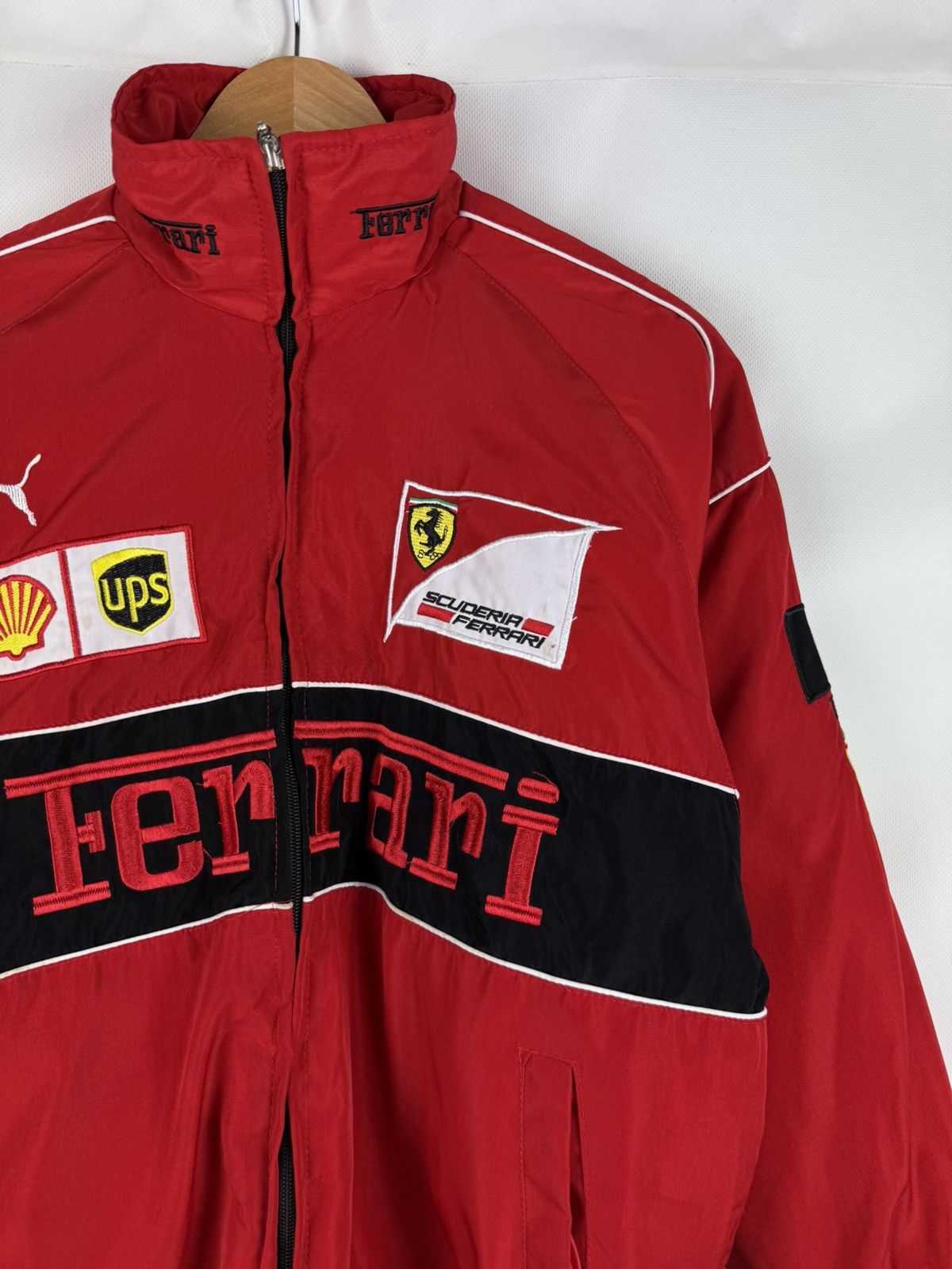 Ferrari Ferrari F1 Scuderia Overprinted Racing Bomber Jacket Size US S / EU 44-46 / 1 - 3 Thumbnail