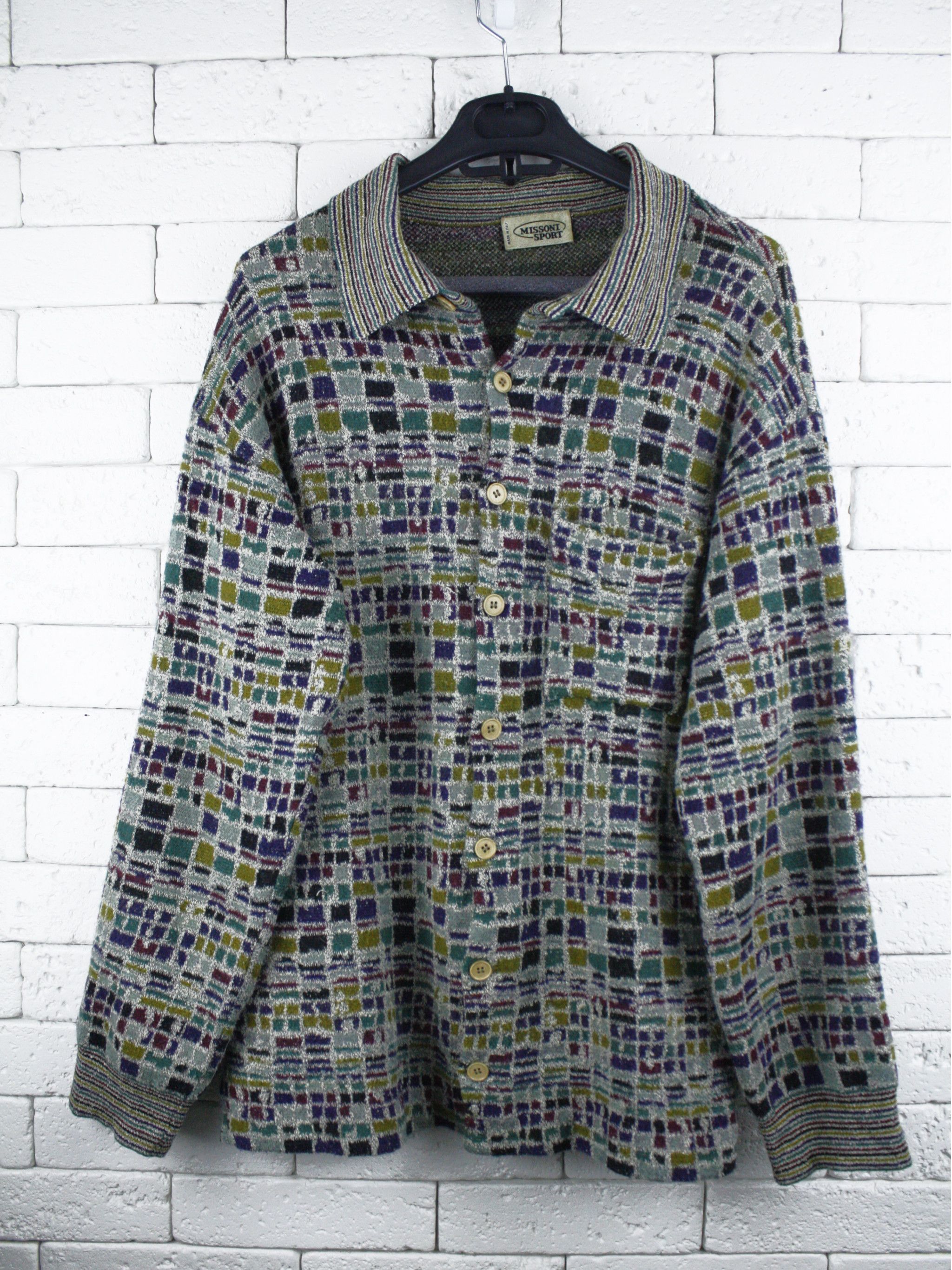 Missoni Missoni Sport Cardigan Knit Button-Up Made in Italy Vintage Size US L / EU 52-54 / 3 - 1 Thumbnail
