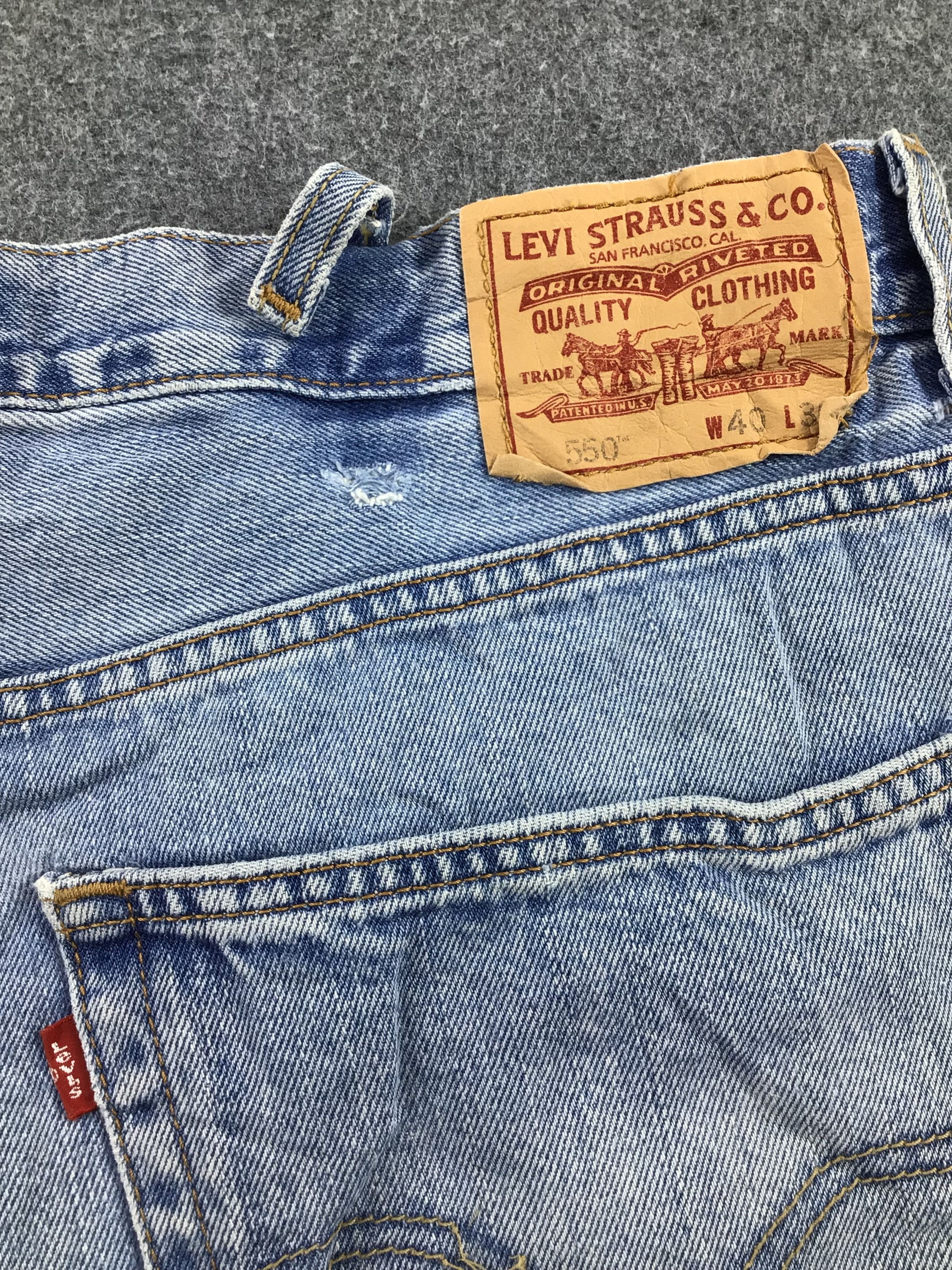 Levi's Vintage Levis Jeans 550-J808 Size US 40 / EU 56 - 5 Thumbnail