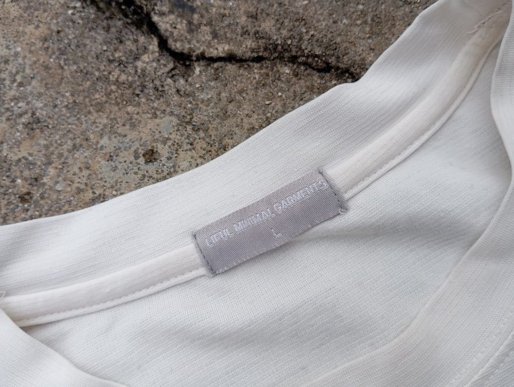 LIFUL MINIMAL GARMENTS Gehen wir weit weg /Let's Go Far Away Tshirt Spellout Ponte Size US L / EU 52-54 / 3 - 5 Thumbnail