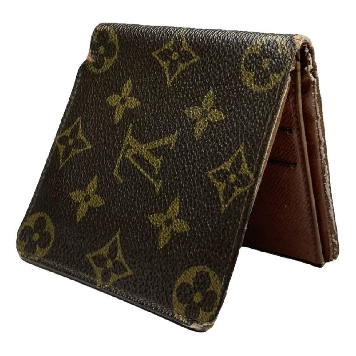 Louis Vuitton Brown Leather Purse Size ONE SIZE - 1 Thumbnail