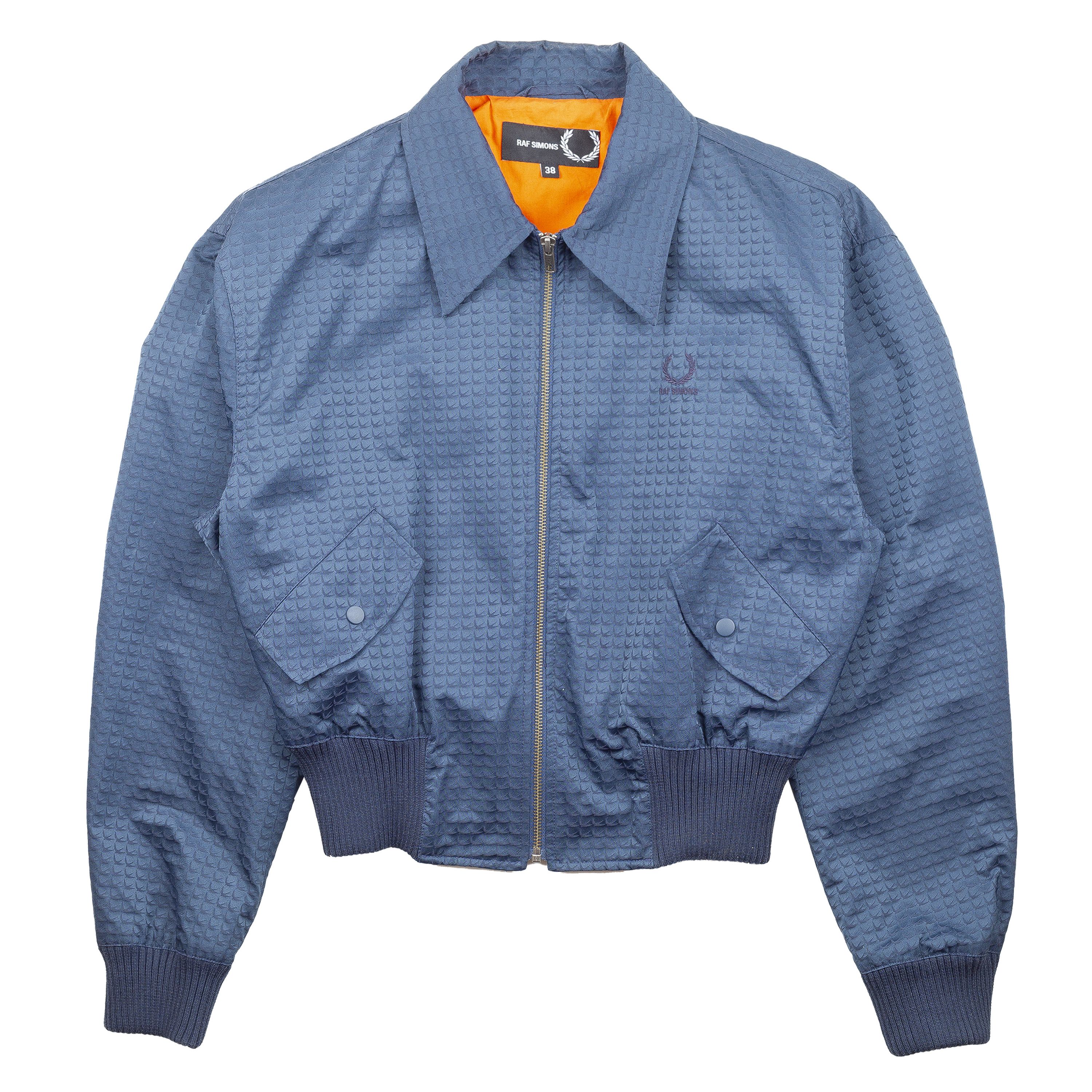 FRED PERRY × RAF SIMONS ワークジャケット サイズ38 X Raf Simons Fred Perry x Raf Simons Printed Men's Bomber