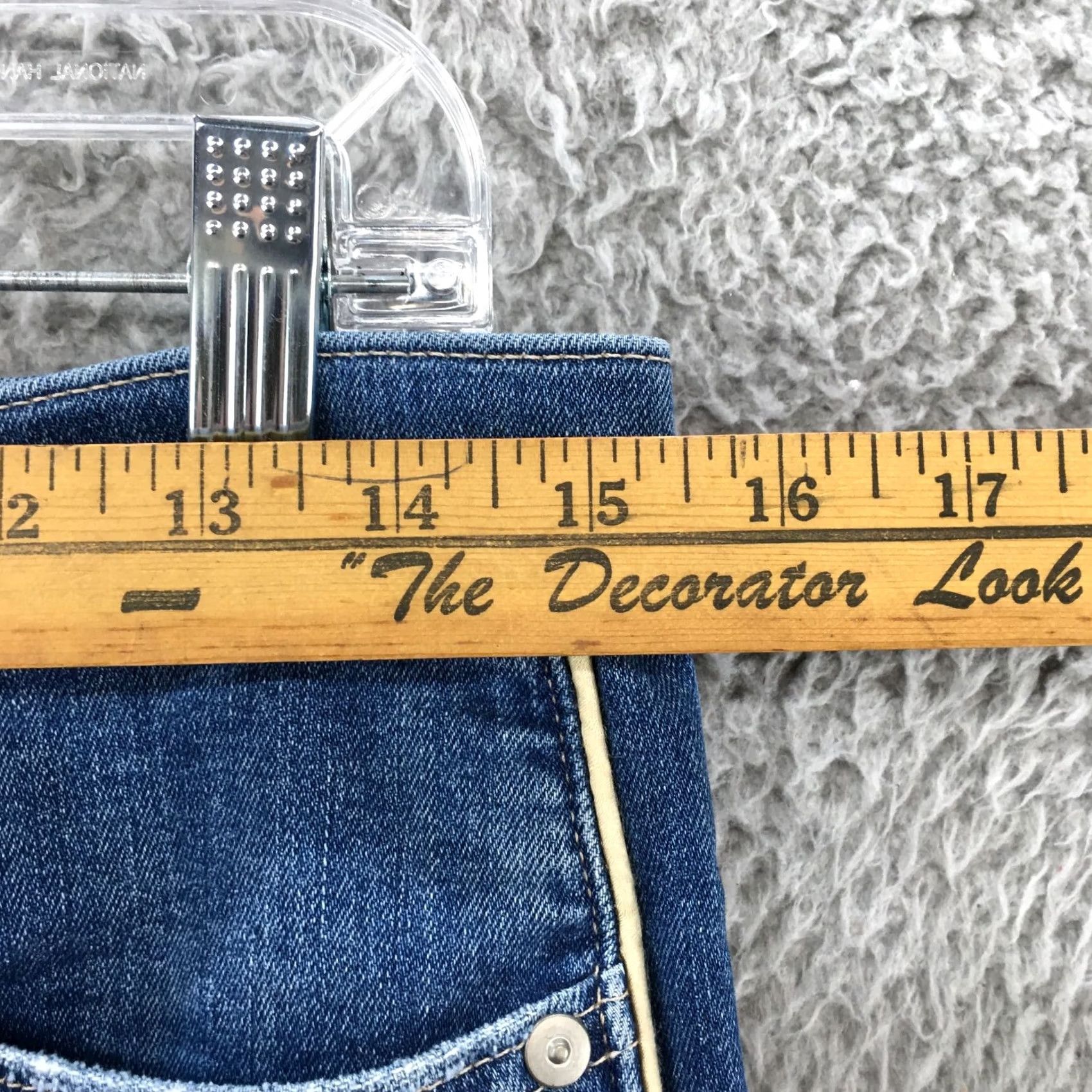 Banana Republic Banana Republic Jeans Womens 28 Blue Medium Wash Denim Zip Fly Mid Rise Skinny Jeans Women Regular Fit 5-Pocket Denim Blue Size 28" / US 6 / IT 42 - 5 Thumbnail