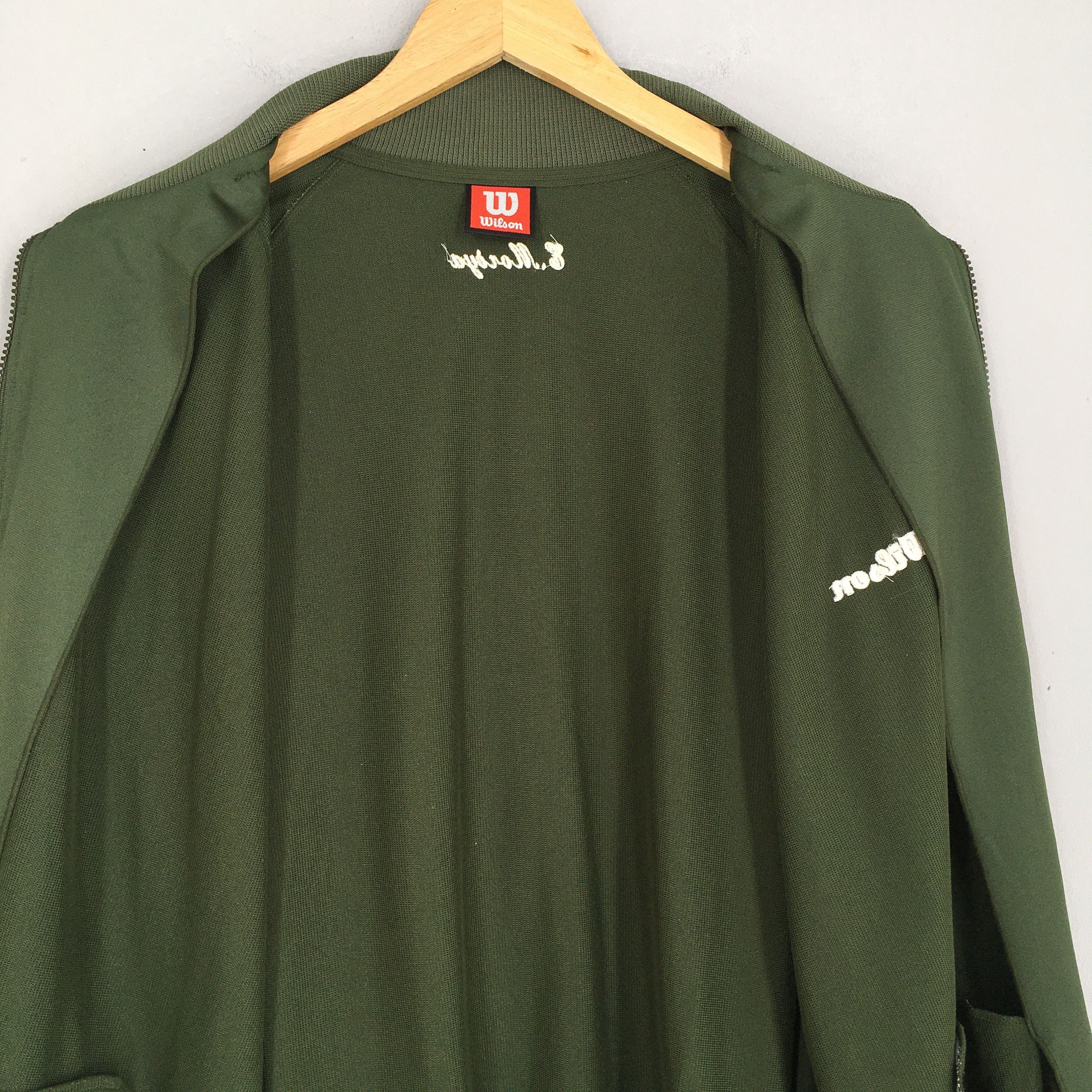 Wilson Vintage 90's Wilson Windrunner Jacket XLarge Size US XL / EU 56 / 4 - 8 Thumbnail