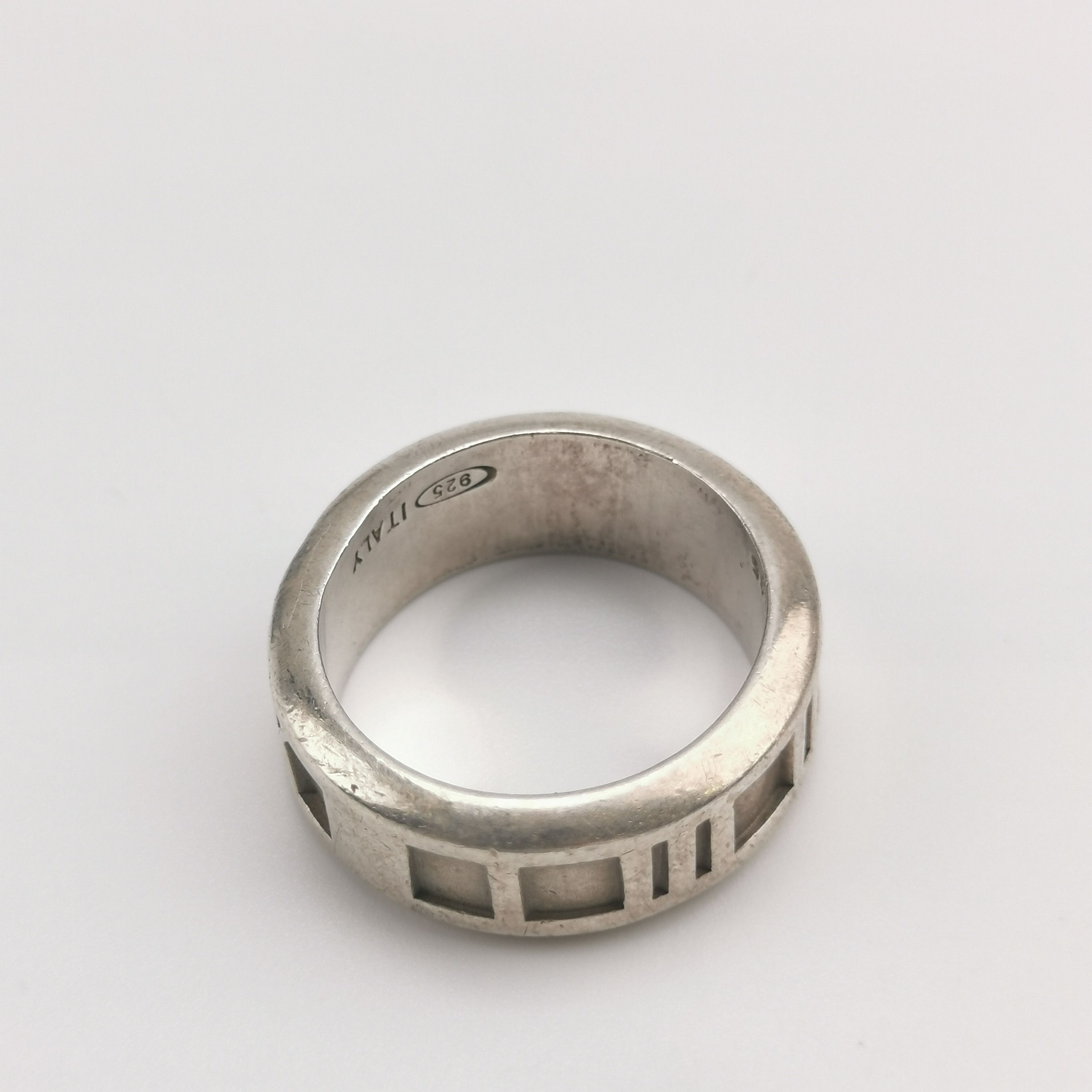 Tiffany & Co. Tiffany & Co. Atlas S925 Roman numeral ring size 11 -z2505 Size ONE SIZE - 8 Thumbnail