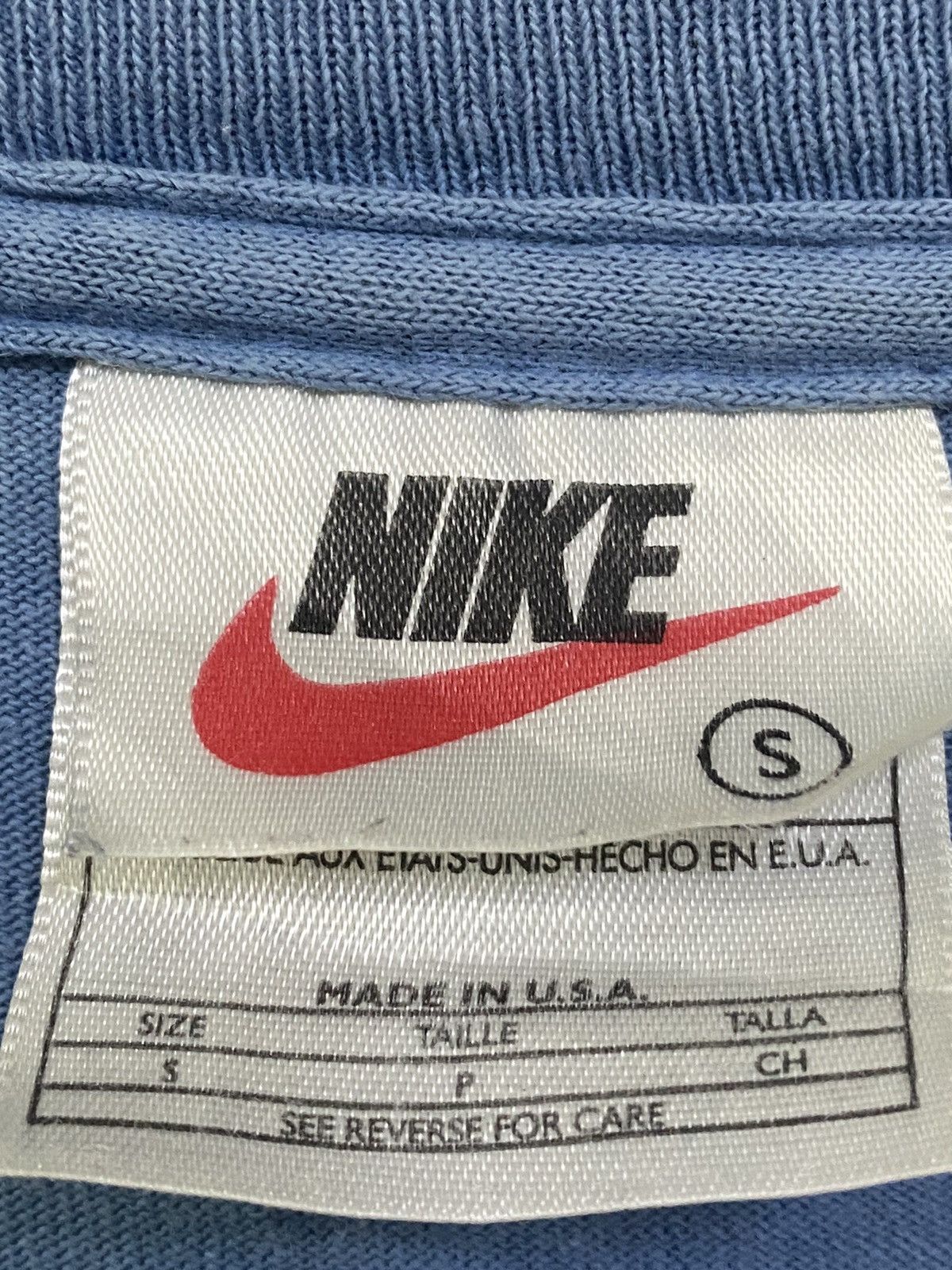Nike × Vintage 💥 NIKE EST.1971 CENTER SWOOSH “TRAVIS SCOTT” VINTAGE 90s Size US S / EU 44-46 / 1 - 9 Thumbnail