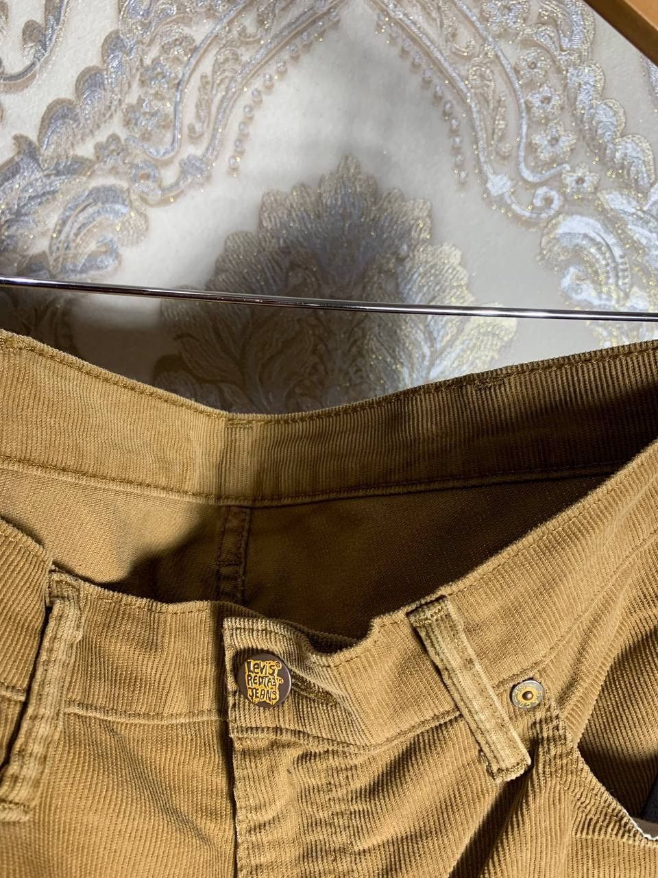 Levi's × Vintage VERY RARE LEVIS 514 VELVET PANTS MADE IN USA Y2K 90s RETRO Size US 38 / EU 54 - 8 Thumbnail