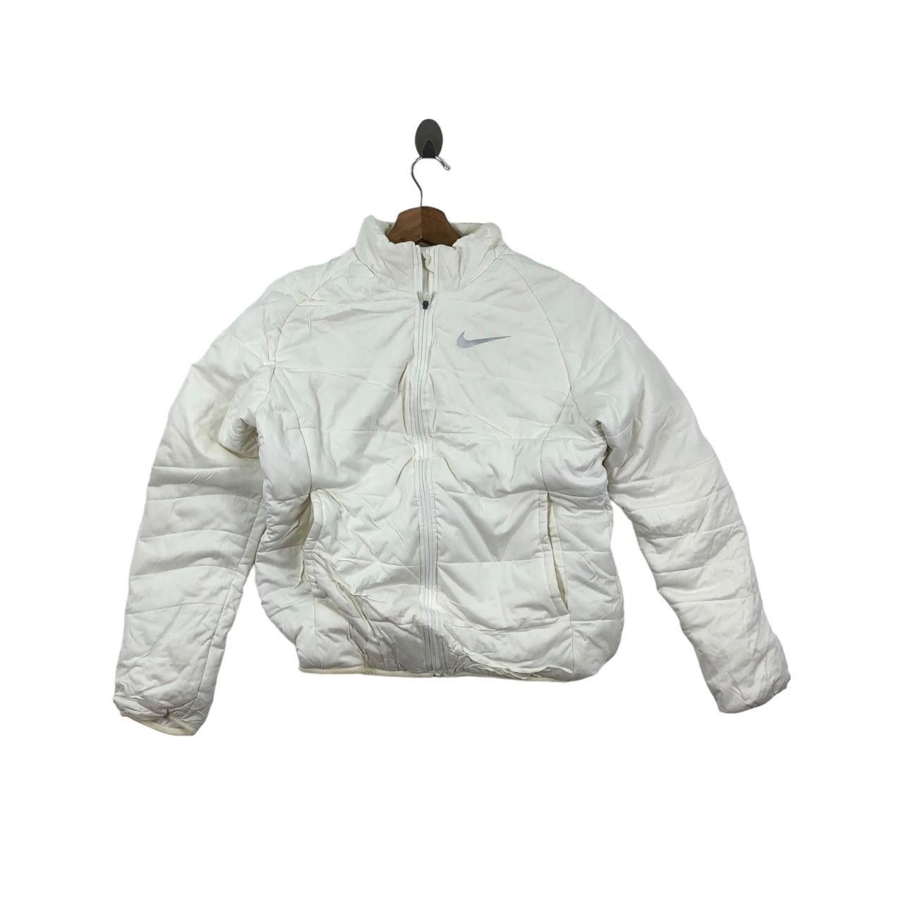 Nike NIKE GOLF SWOOSH Puffer White Windbreaker Jacket Bomber Size M / US 6-8 / IT 42-44 - 1 Thumbnail