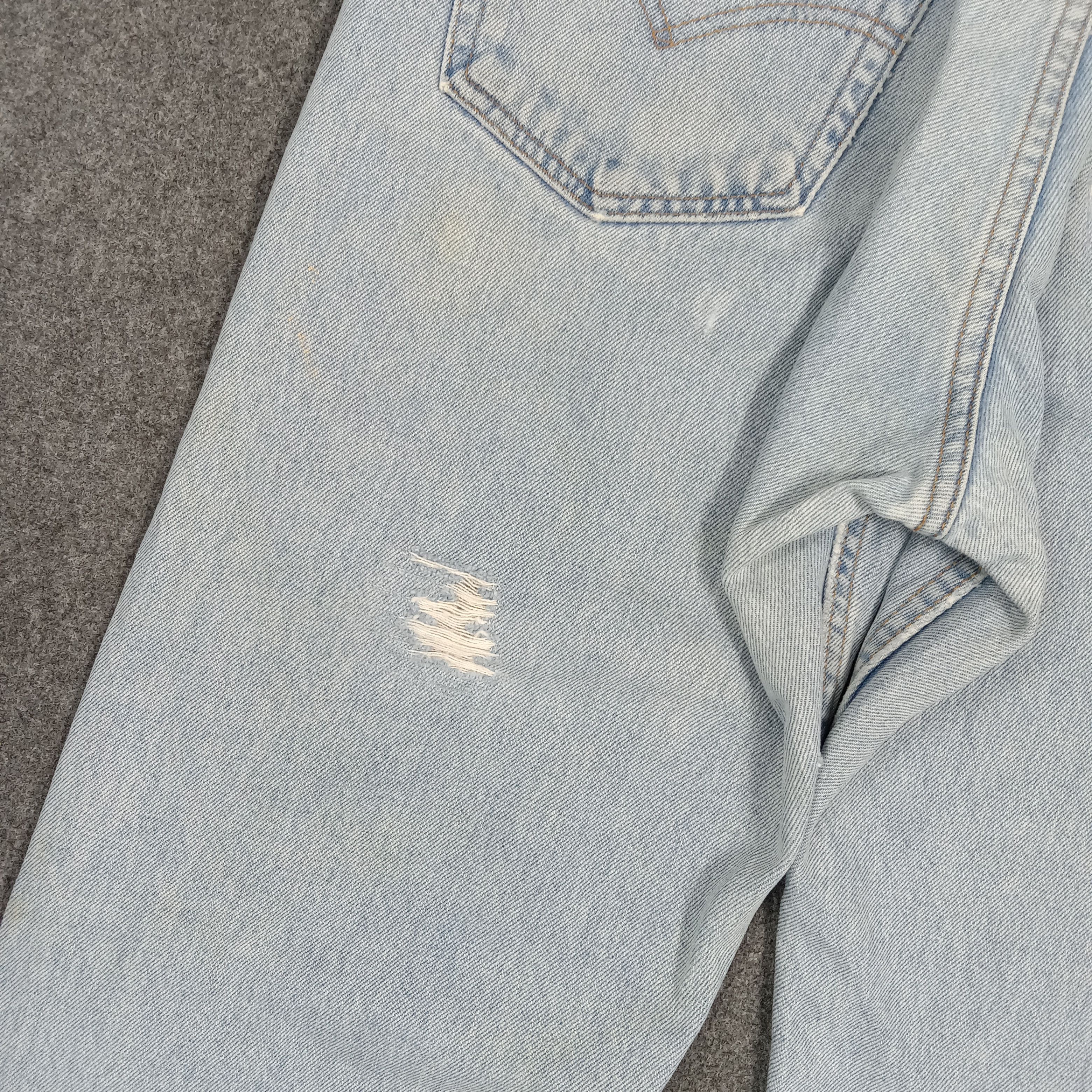 Levi's Levi's 505 Distressed Grunge Style Denim Jeans C272N28 Size US 32 / EU 48 - 9 Thumbnail