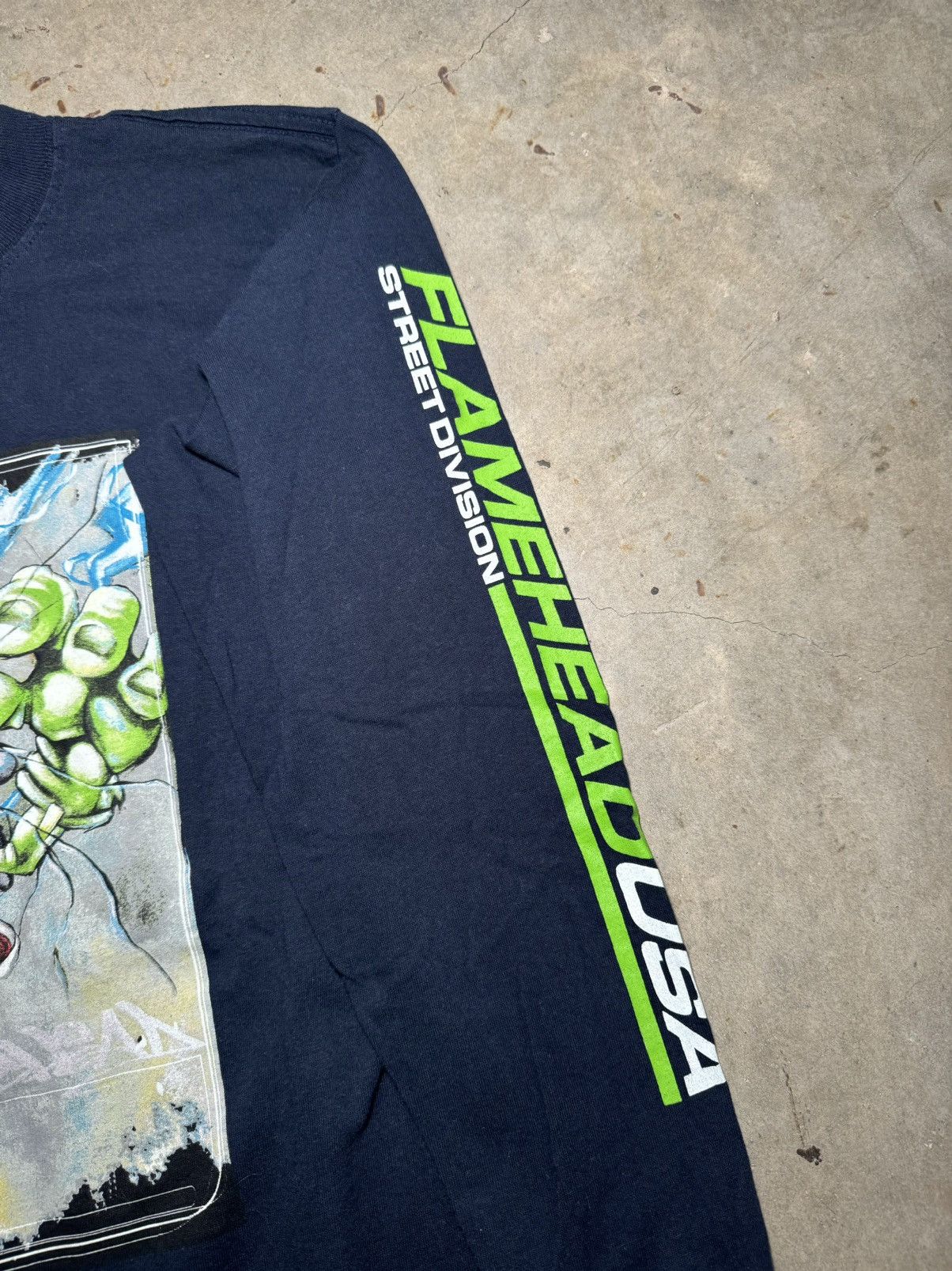 JNCO 2000 JNCO Flameboy USA sleeve hit 90s y2k 00s vintage rare Size US XS / EU 42 / 0 - 7 Thumbnail