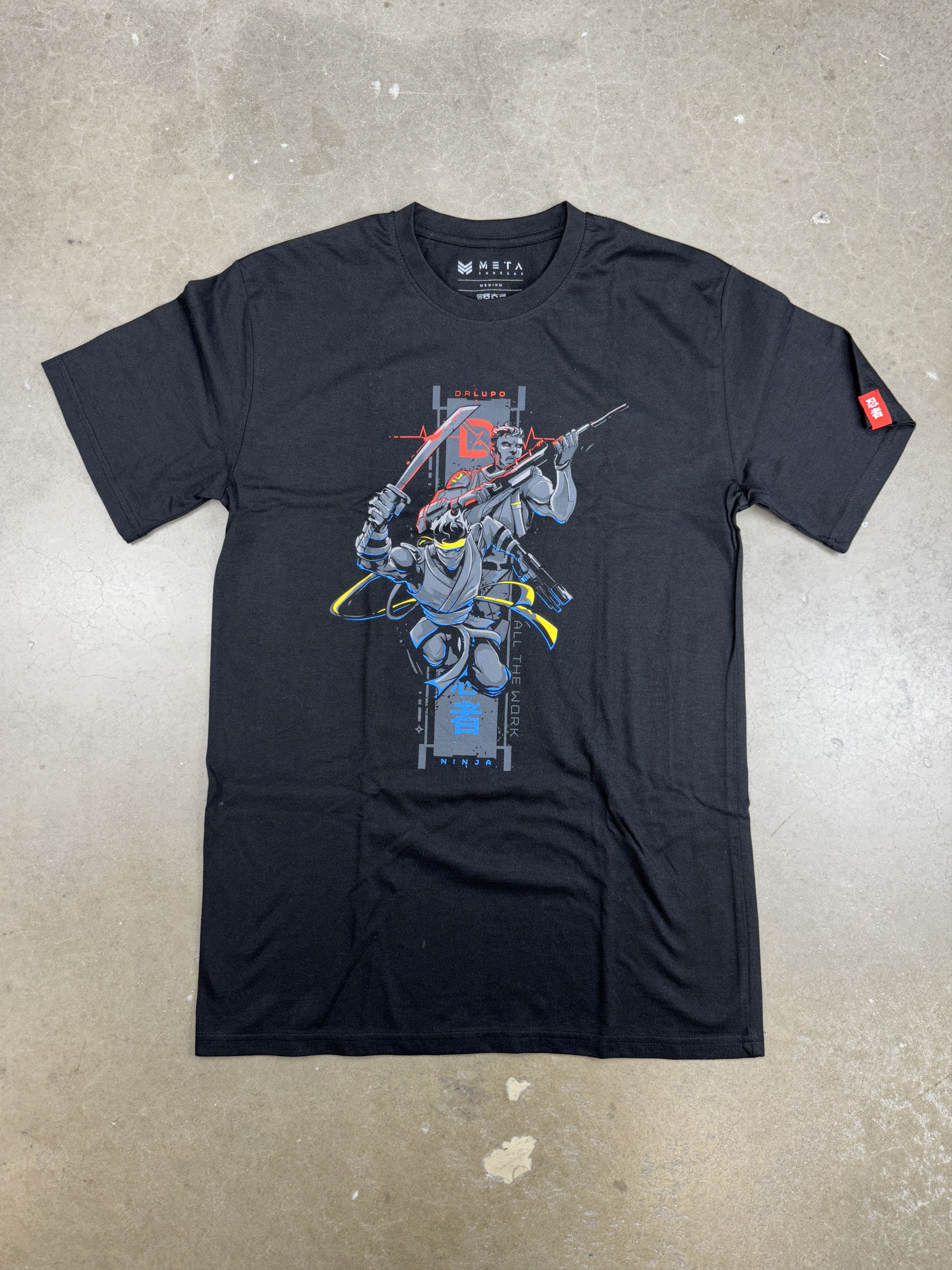 Other META ALL THE WORK GAMING TEE - M Size US M / EU 48-50 / 2 - 1 Thumbnail