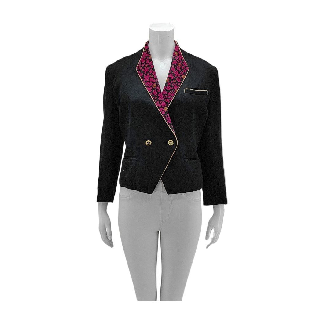 Balenciaga Balenciaga Silk Wool Blend Blazer Size S Size S / US 4 / IT 40 - 1 Thumbnail