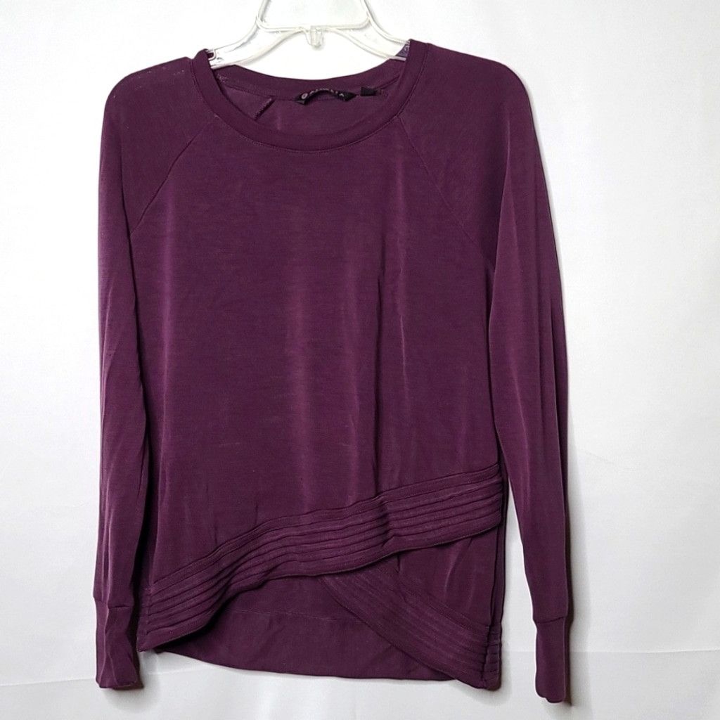 Athleta Athleta Serenity purple long sleeve workout sweatshirt sz S Size S / US 4 / IT 40 - 3 Thumbnail