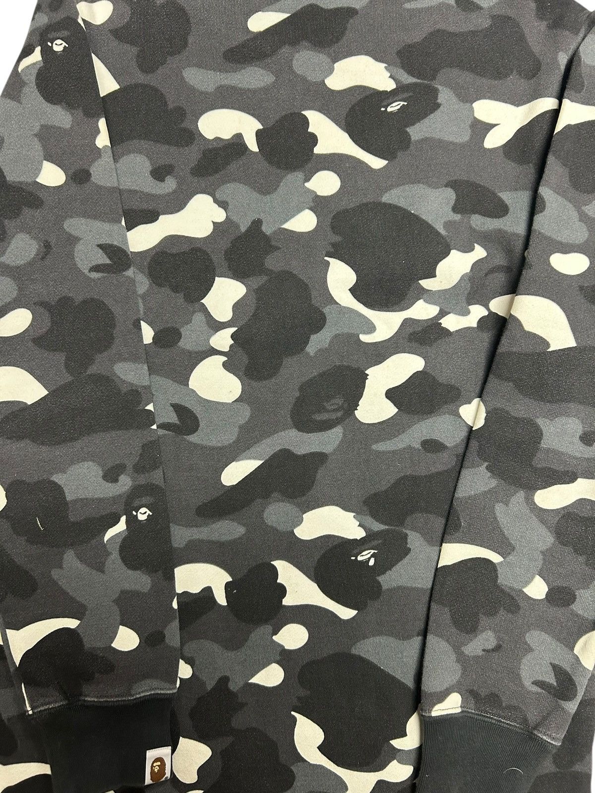 Bape Bape Spellout Crewneck Black Camo - Size Small Size US S / EU 44-46 / 1 - 5 Thumbnail