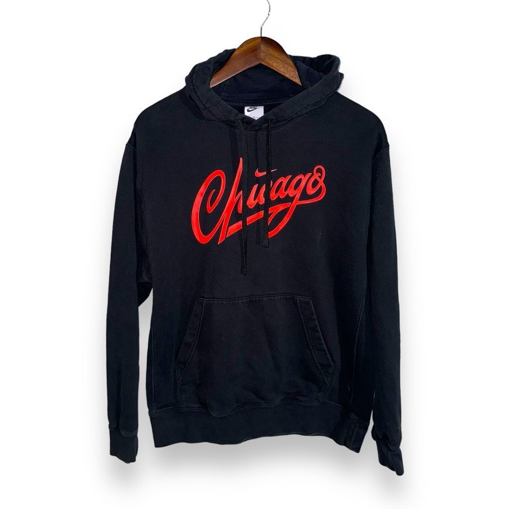 Nike Nike Chicago Bulls Pullover Hoodie M Size US M / EU 48-50 / 2 - 1 Thumbnail