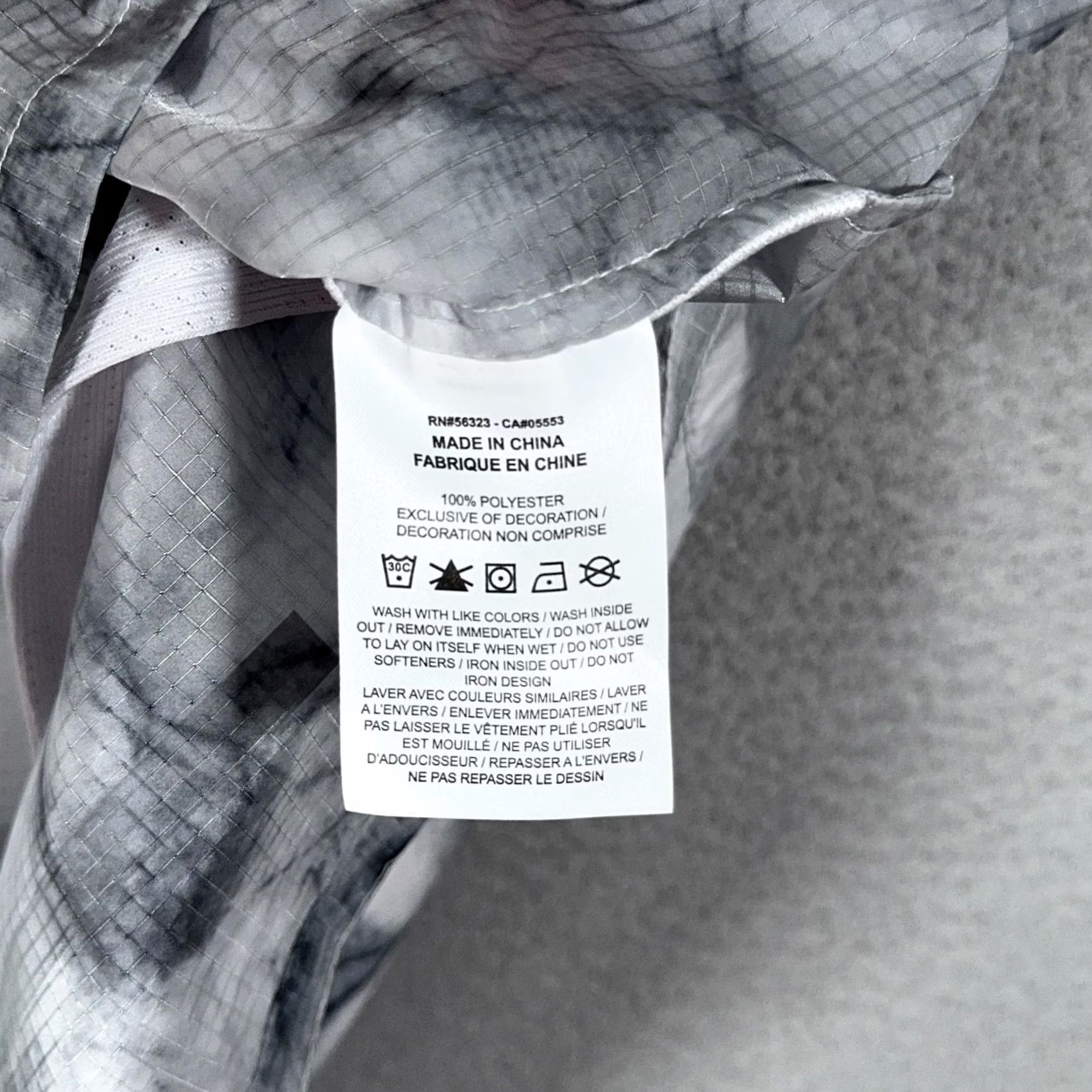 Nike Nike Tech Running Vest Mens L Gray Tie Dye Mock Neck BV5679 Size US L / EU 52-54 / 3 - 4 Thumbnail