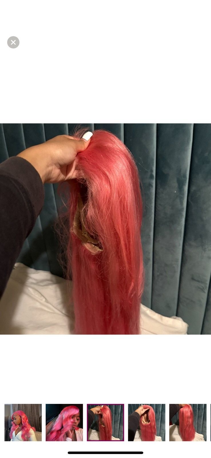 Other Pink wig Size ONE SIZE - 4 Thumbnail