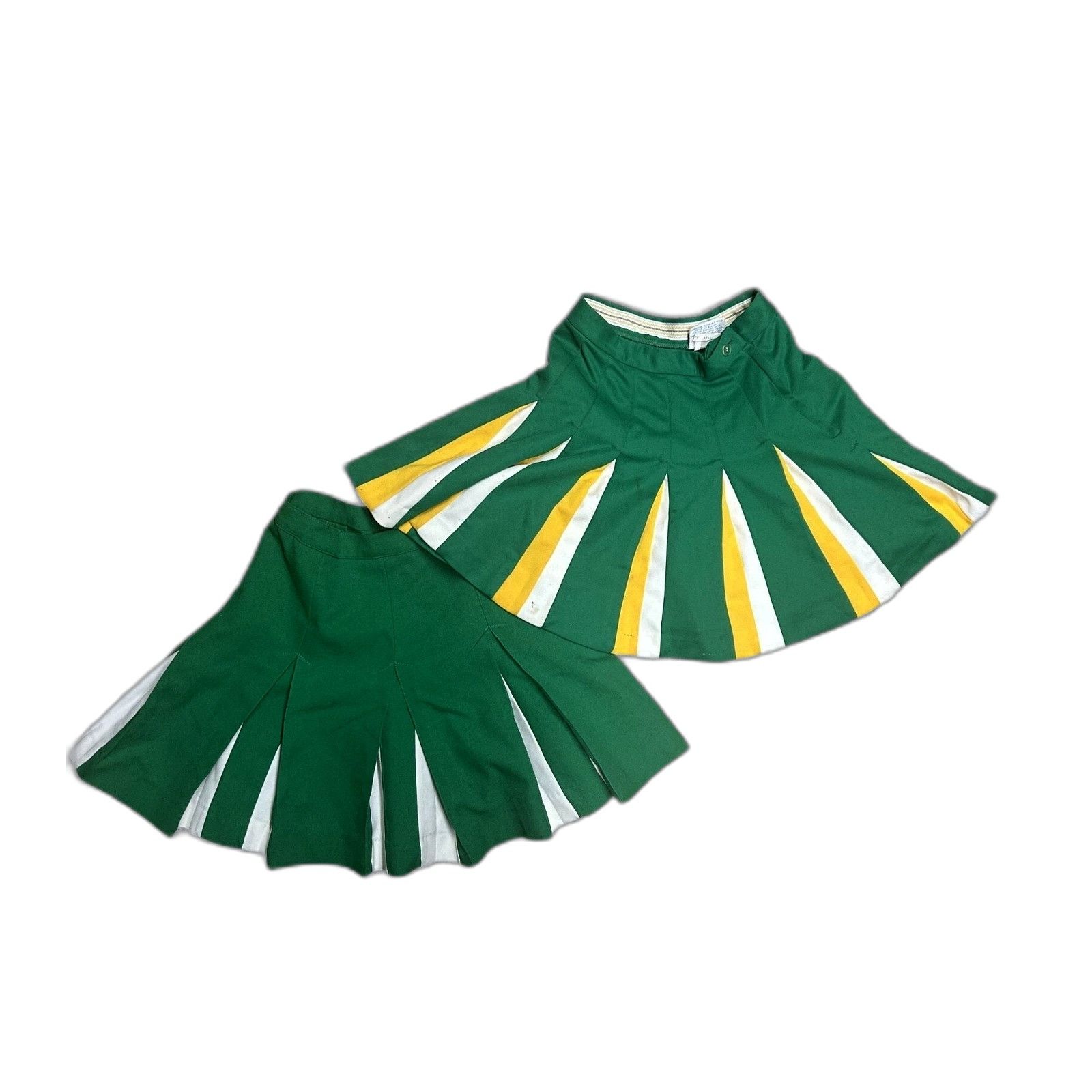 Vintage Vintage Green High School Cheerleading Skirts Bundle Lot of Size XXS / US 00 / IT 34 - 1 Thumbnail