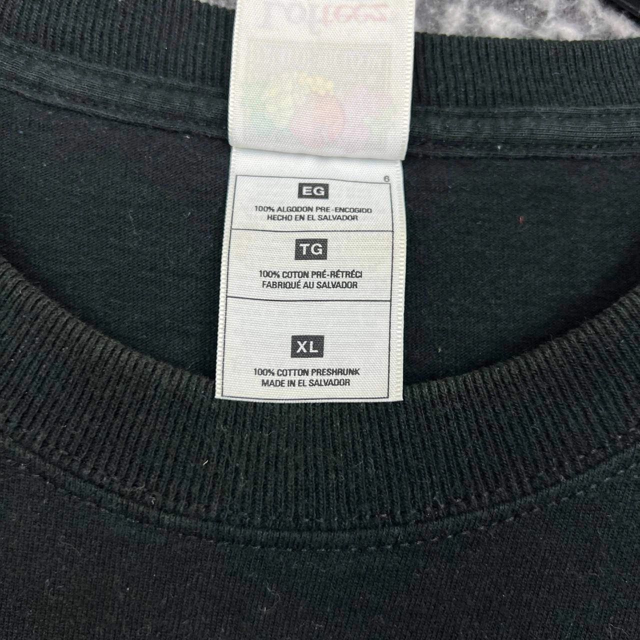 Fruit Of The Loom Vintage Cowgirl Cafe Shirt Men XL Black Short Sleeve Cotton Size US XL / EU 56 / 4 - 4 Thumbnail