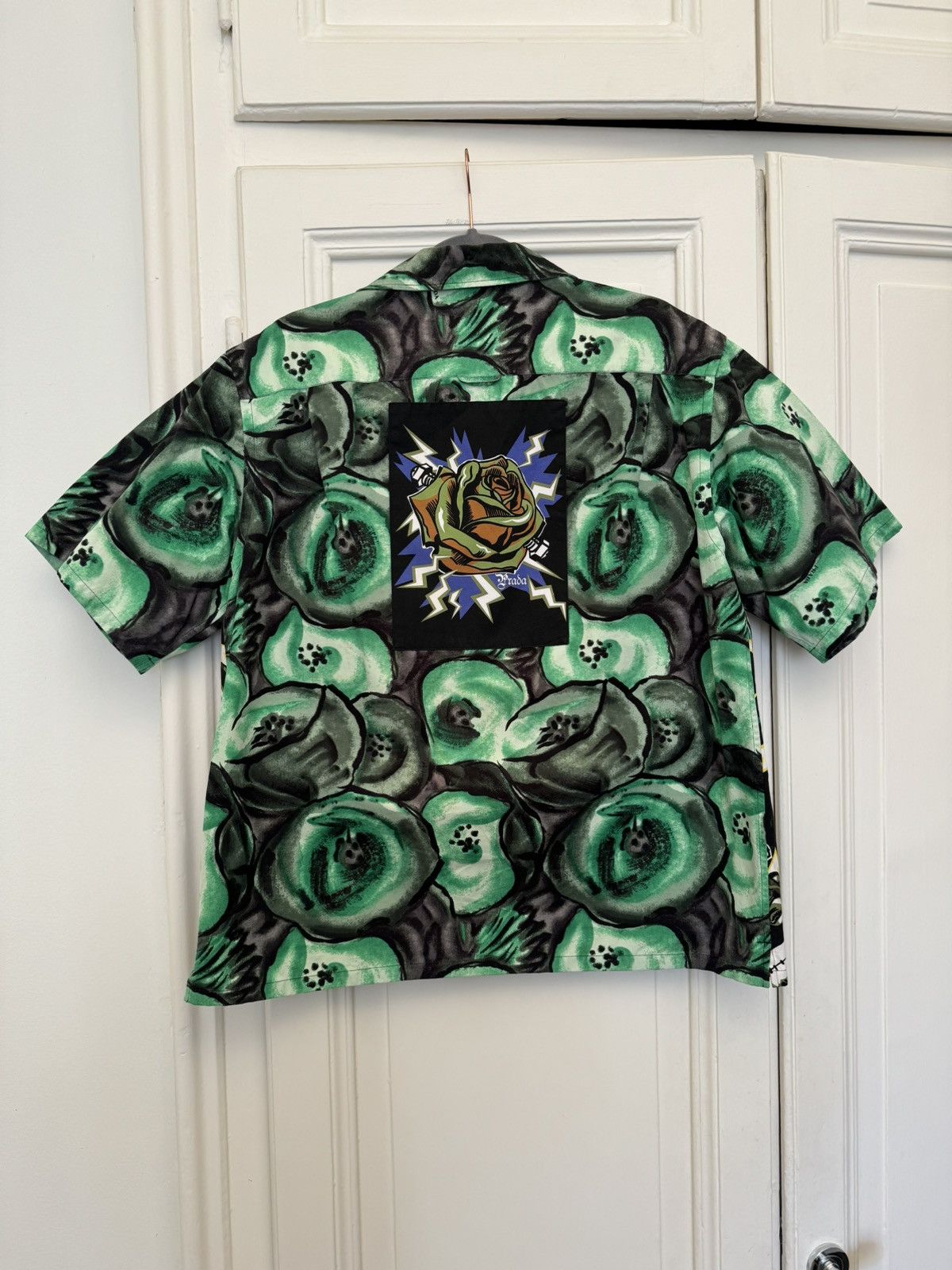 Prada PRADA 'Frankenstein' cuban collar shirt FW19 Size US L / EU 52-54 / 3 - 3 Thumbnail