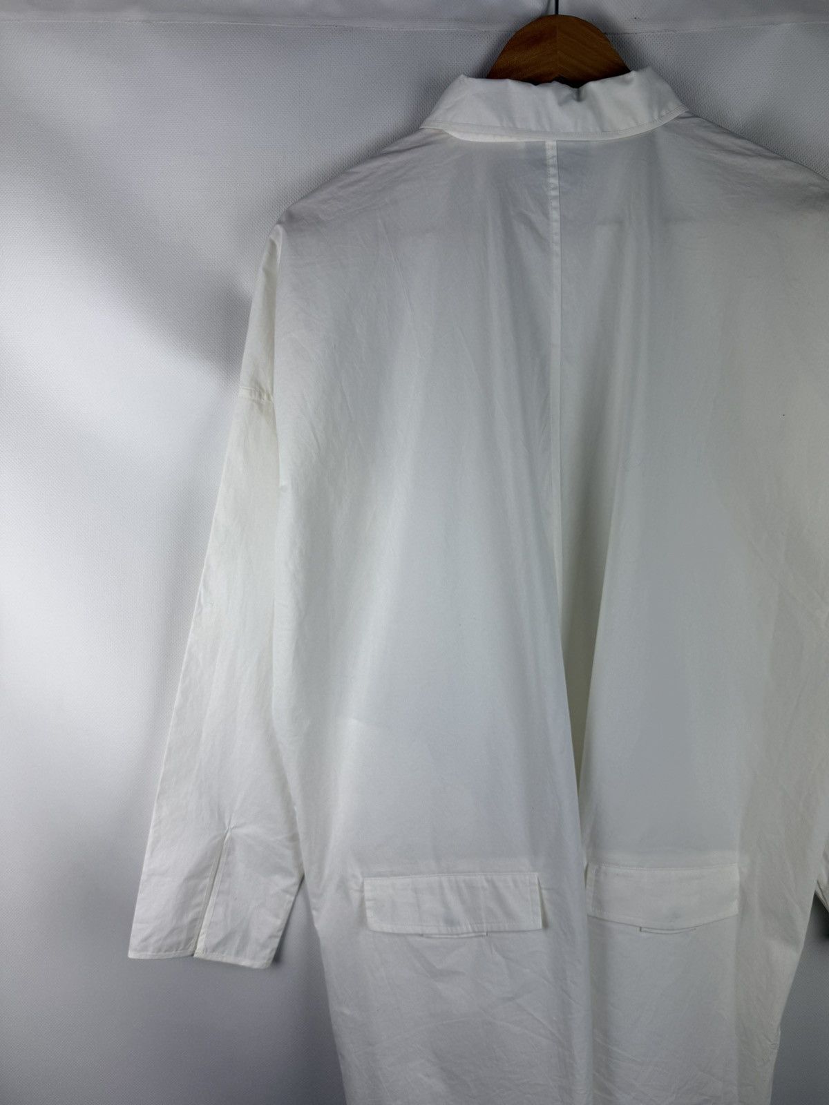 Acne Studios Acne Studios Lash Poplin Tech Oversize L/S Shirt Dress Size XS / US 0-2 / IT 36-38 - 22 Thumbnail