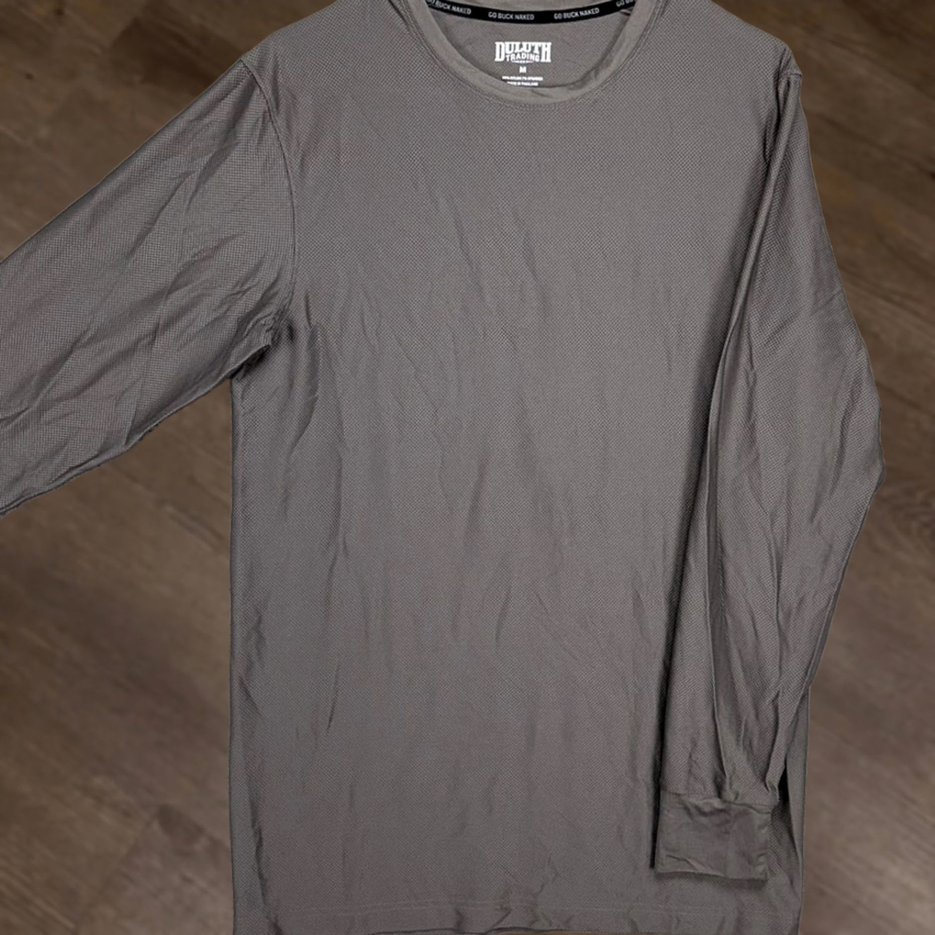 Duluth Trading Company Duluth Trading Co. Sweatshirt Mens Medium Gray Pullover Crewneck Sweater Stretch Outdoor Size US M / EU 48-50 / 2 - 1 Thumbnail