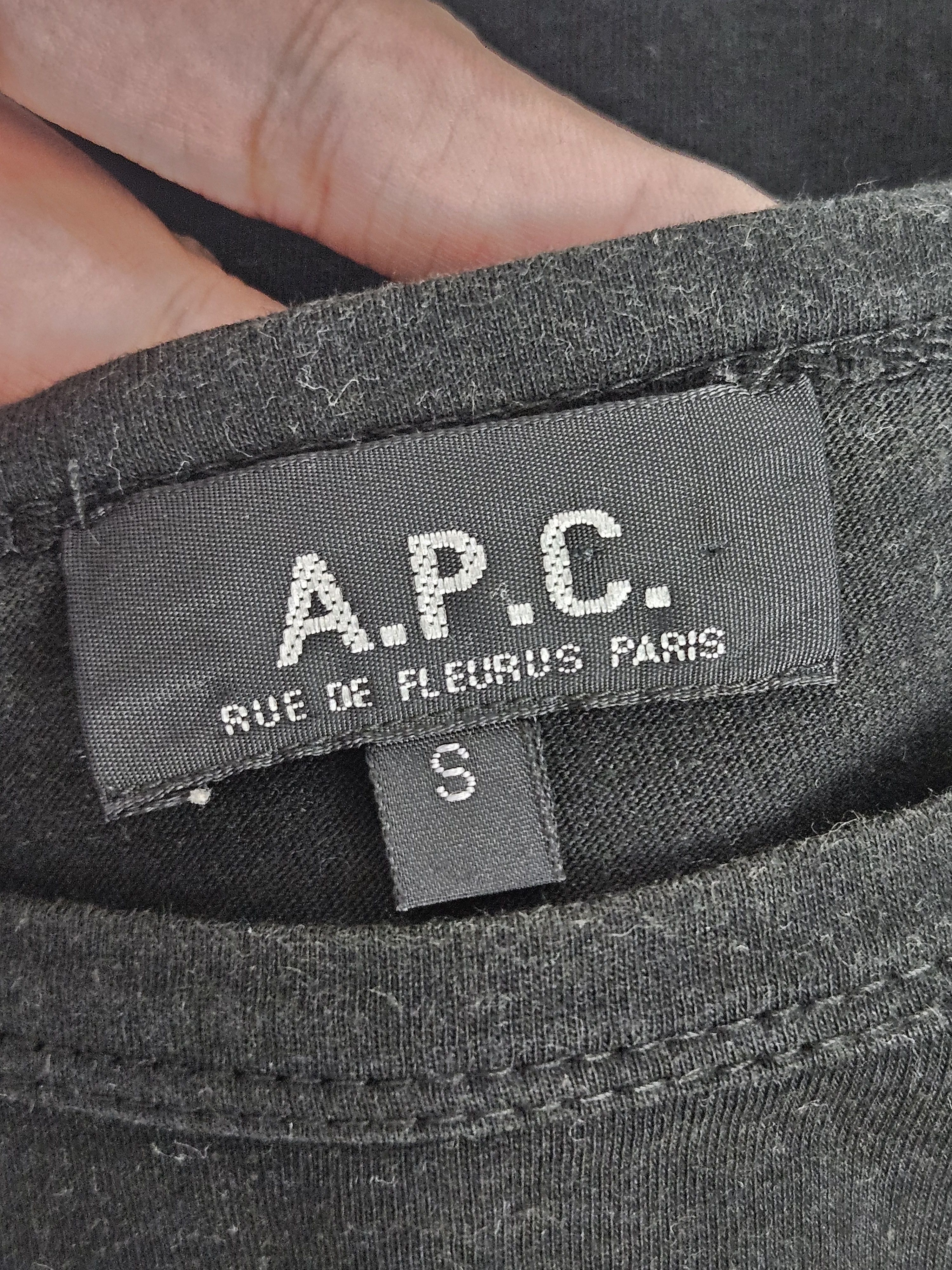 A.P.C. APC Rue Madame Paris tank shirt Size S / US 4 / IT 40 - 4 Thumbnail