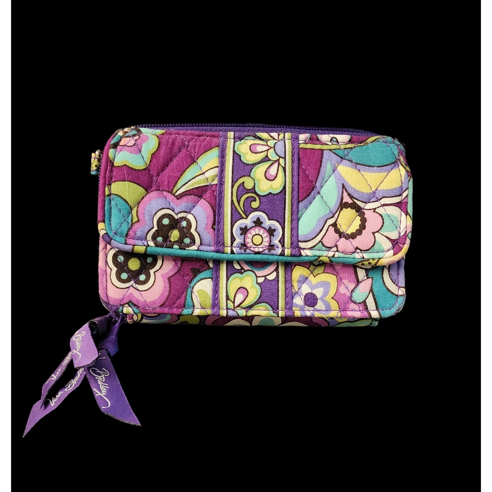 Vera Bradley Vera Bradley Heather Paisley Crossbody Purse Wallet Size ONE SIZE - 2 Thumbnail