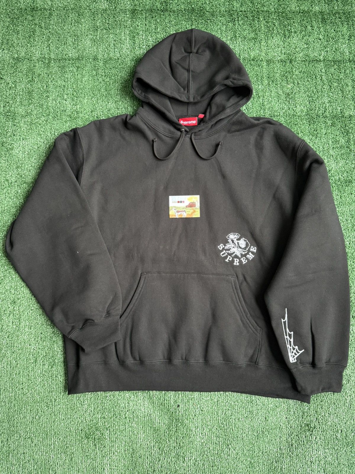 Supreme Supreme Wild Embroidered Hooded Sweatshirt | Grailed